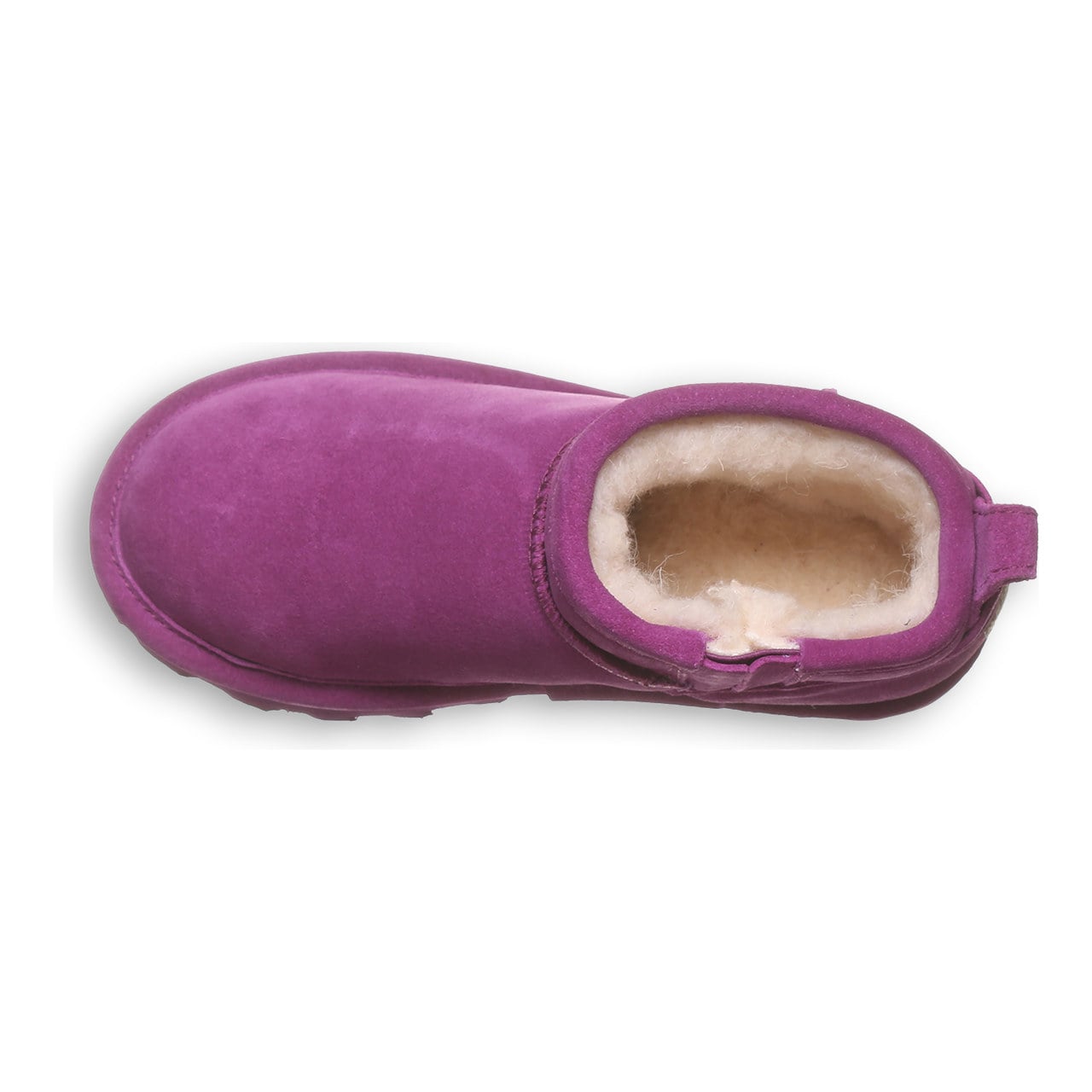 Bearpaw Shorty Youth Youth's Ankle High Boots - Hypnotic Violet - top view