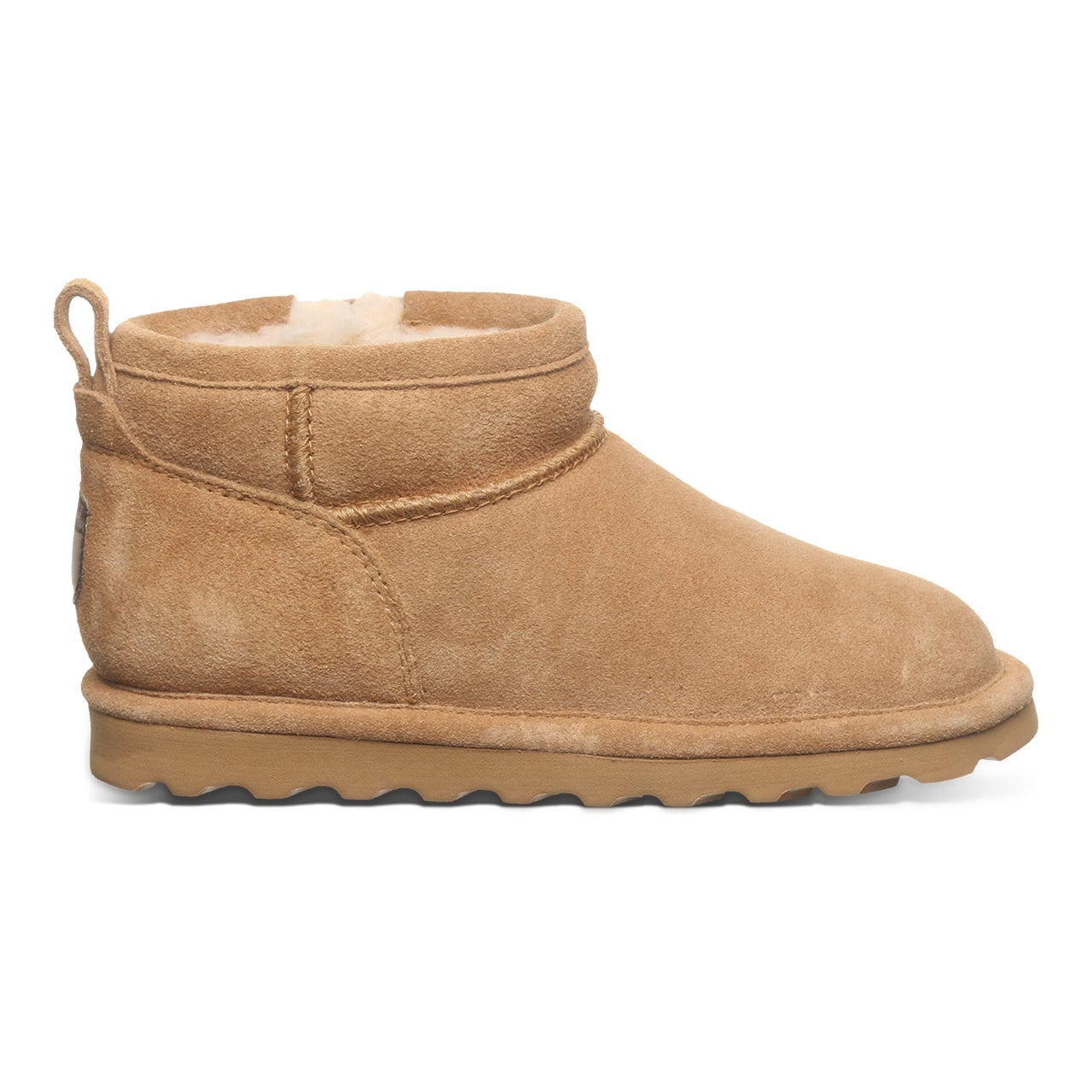 Bearpaw Shorty Youth Youth's Ankle High Boots - Iced Coffee - side view 2