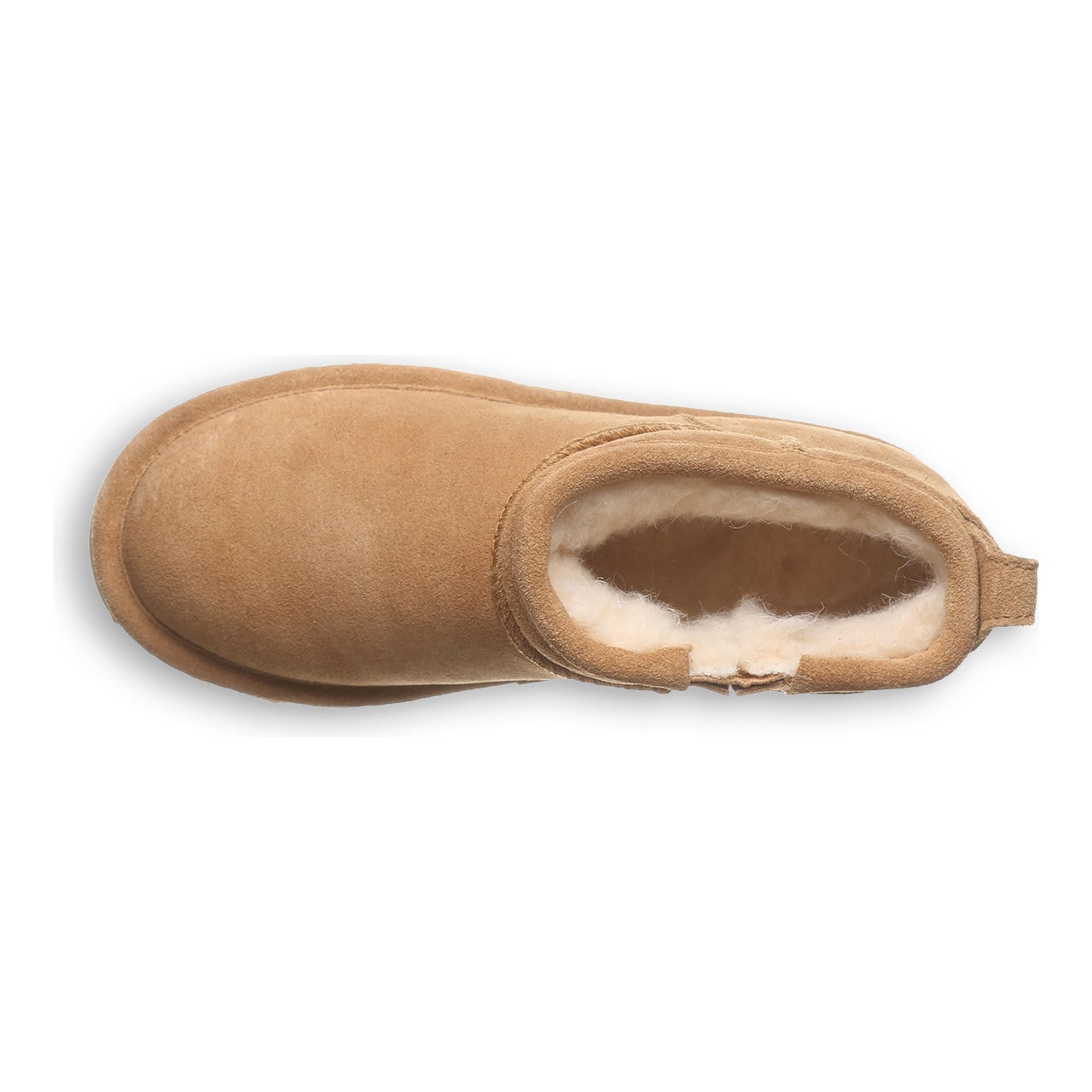 Bearpaw Shorty Youth Youth's Ankle High Boots - Iced Coffee - top view