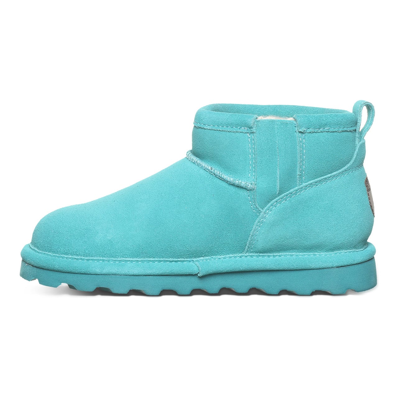 Bearpaw Shorty Youth Youth's Ankle High Boots - Liquid Turquoise - side view