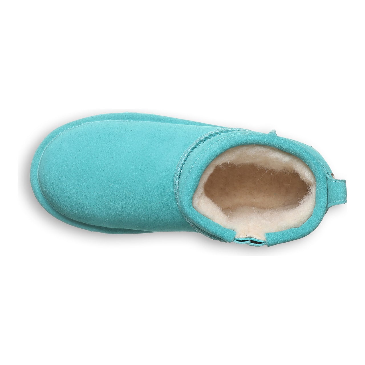 Bearpaw Shorty Youth Youth's Ankle High Boots - Liquid Turquoise - top view