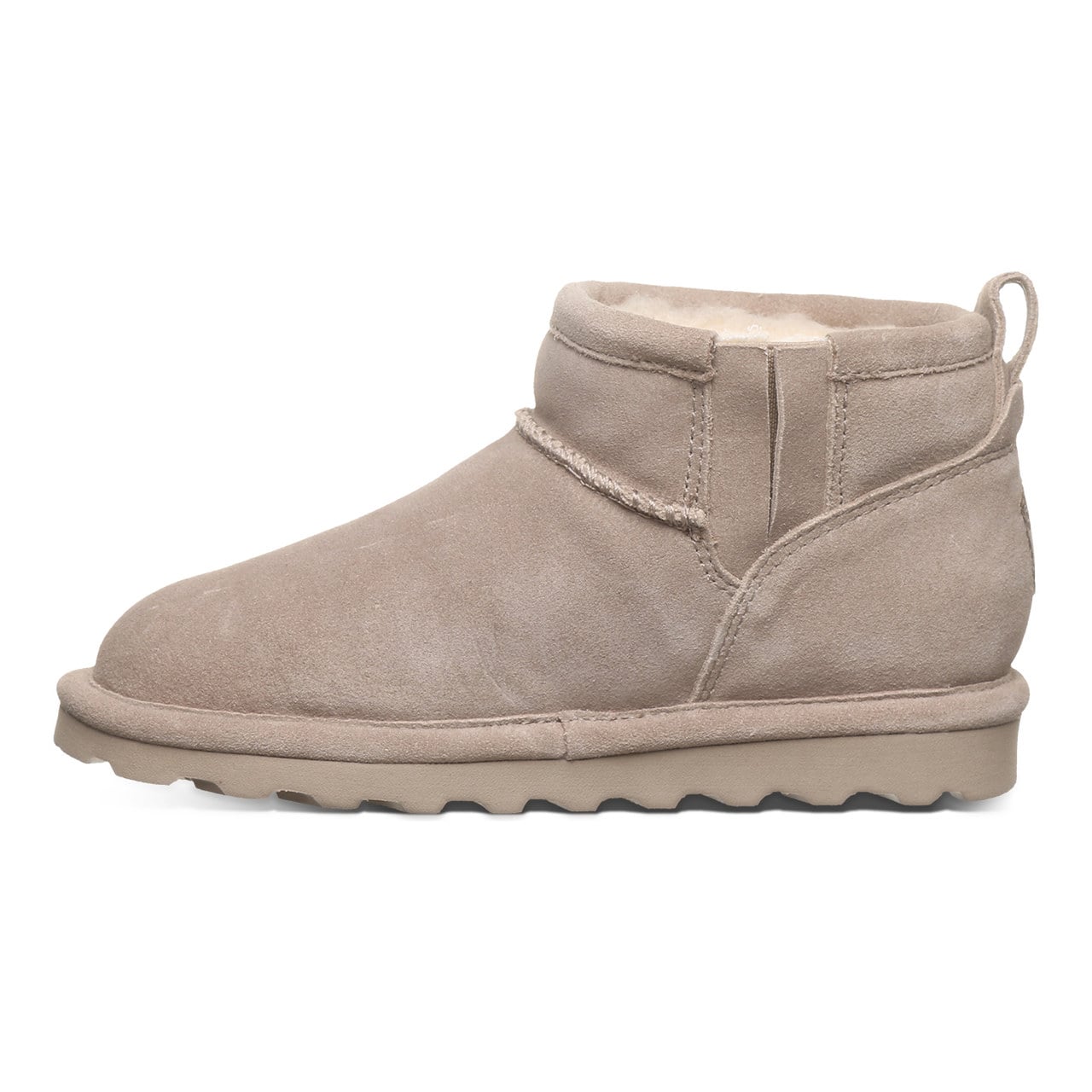 Bearpaw Shorty Youth Youth's Ankle High Boots - Mushroom - side view