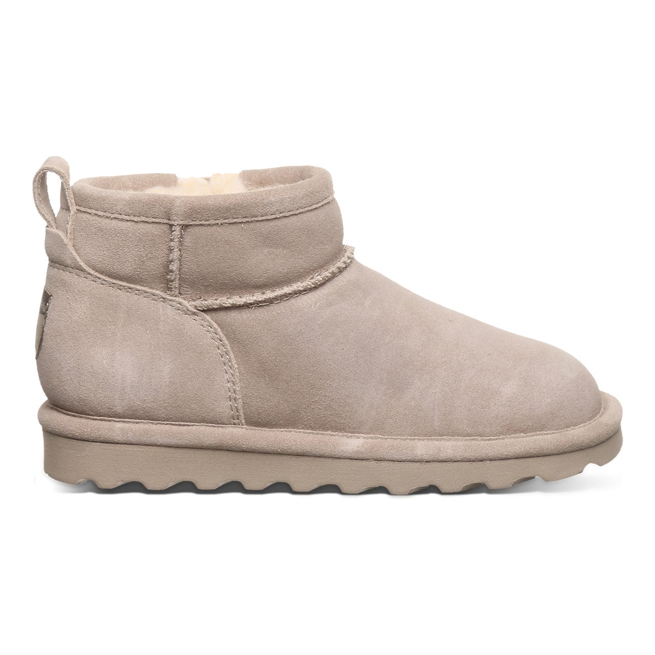 Bearpaw Shorty Youth Youth's Ankle High Boots - Mushroom - side view 2