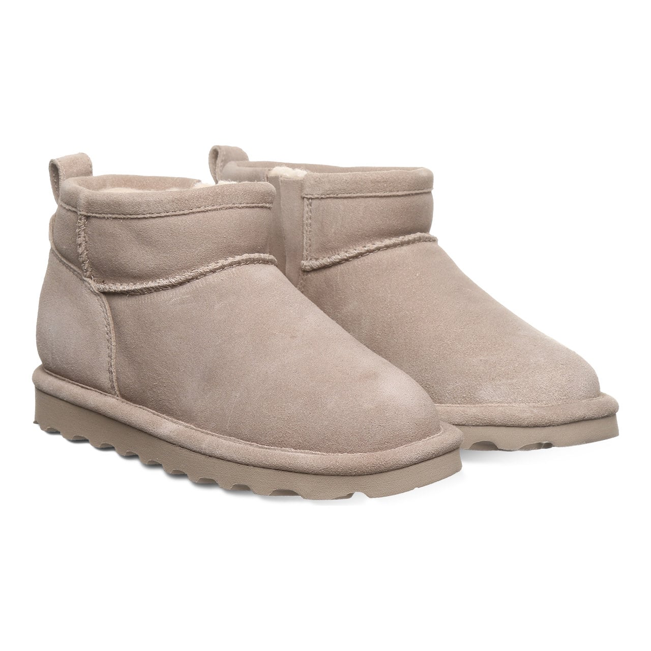 Bearpaw Shorty Youth Youth's Ankle High Boots - Mushroom - pair view