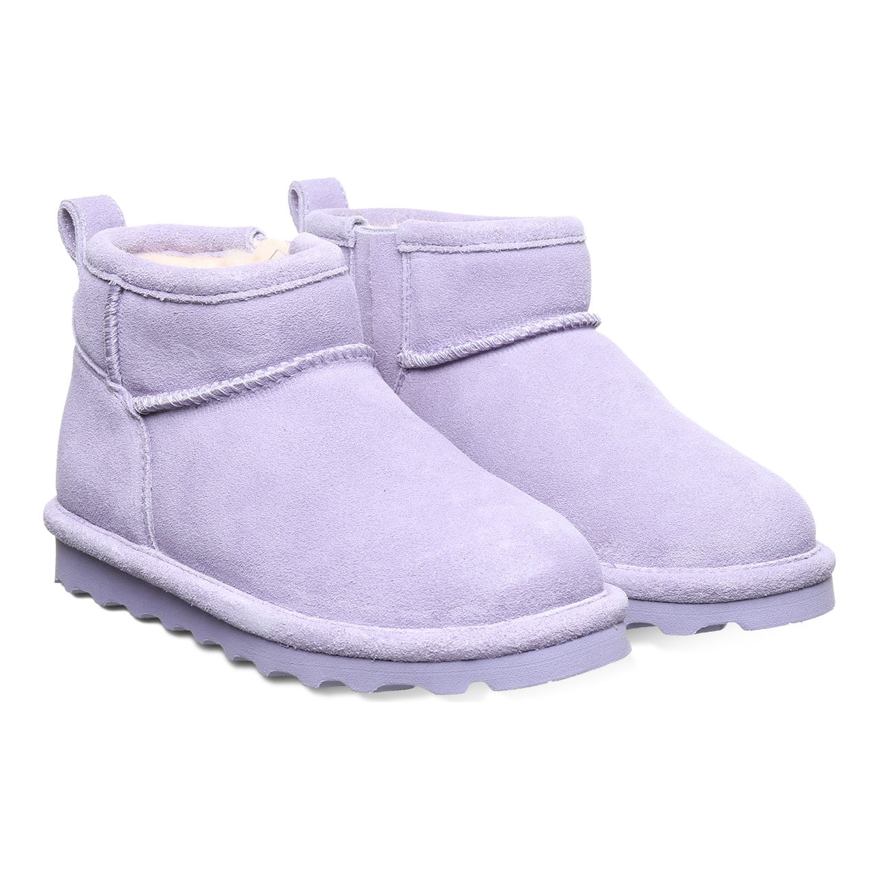 Bearpaw Shorty Youth Youth's Ankle High Boots - Persian Violet - pair view