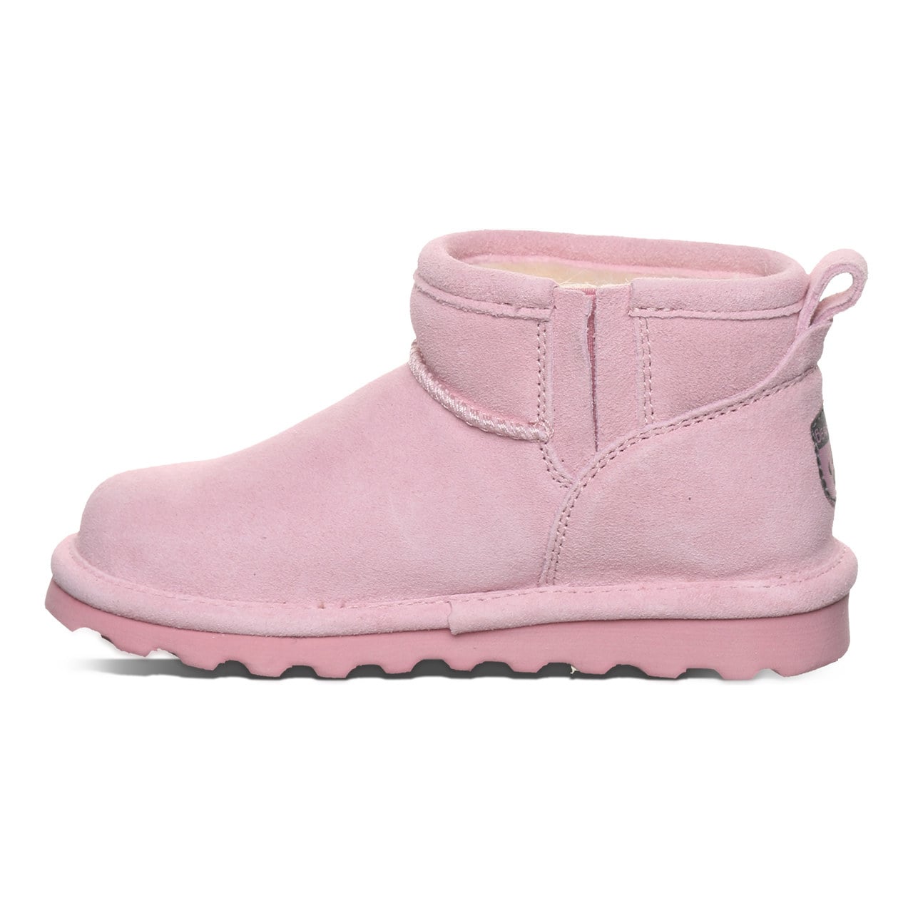 Bearpaw Shorty Youth Youth's Ankle High Boots - Pink Lemonade - side view