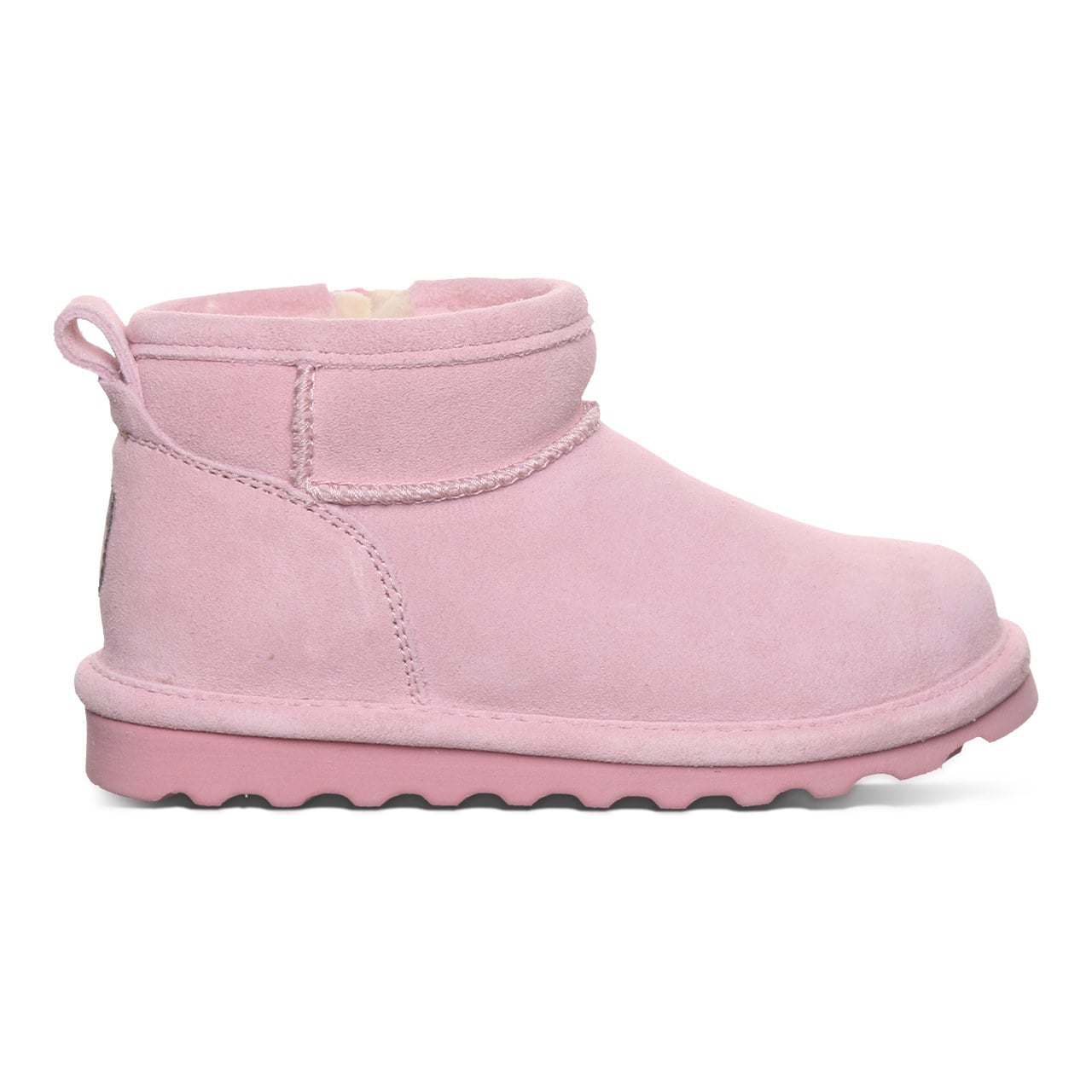 Bearpaw Shorty Youth Youth's Ankle High Boots - Pink Lemonade - side view 2
