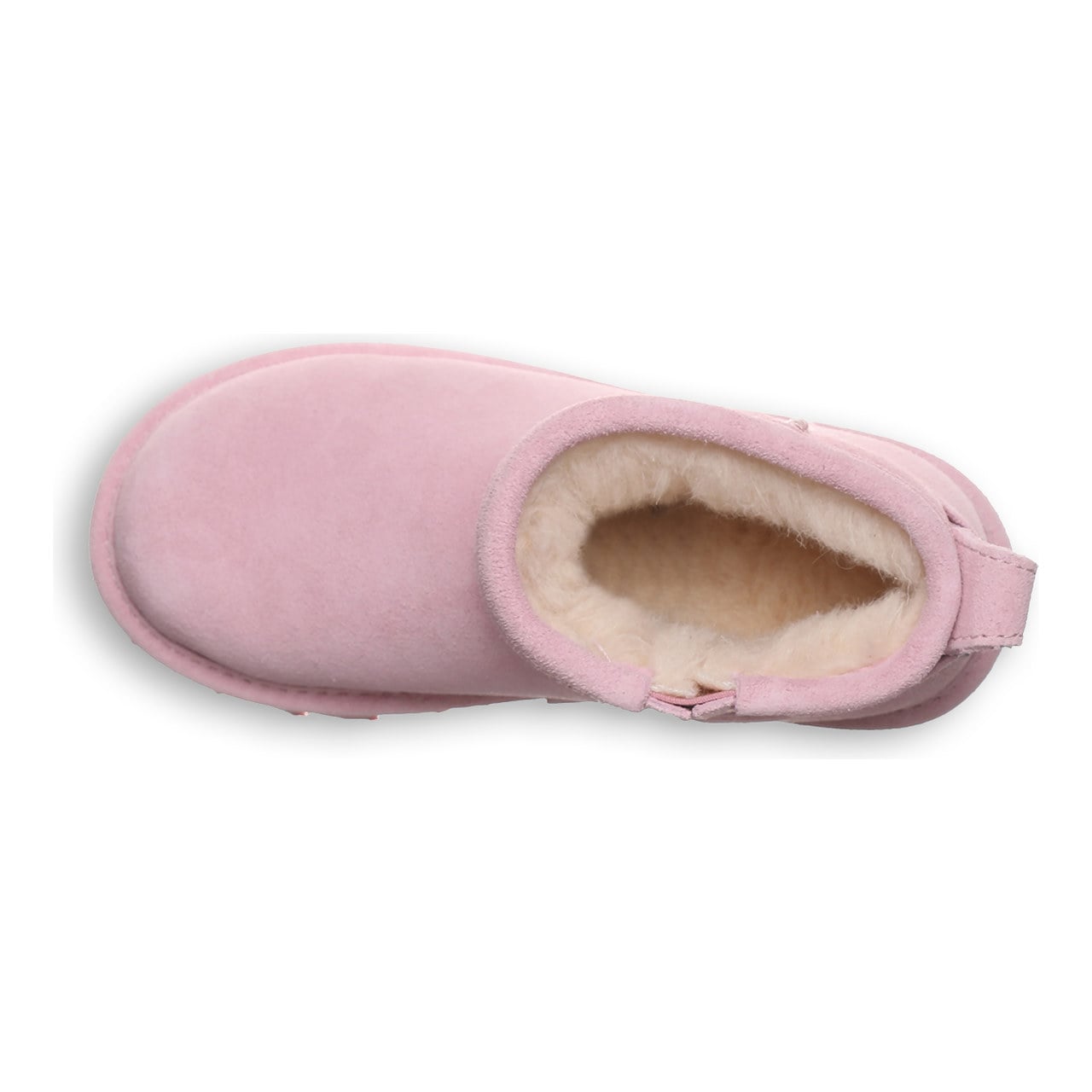Bearpaw Shorty Youth Youth's Ankle High Boots - Pink Lemonade - top view