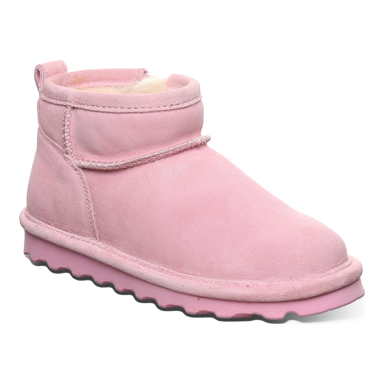 Bearpaw Shorty Youth Youth's Ankle High Boots - Prism Pink - angle main