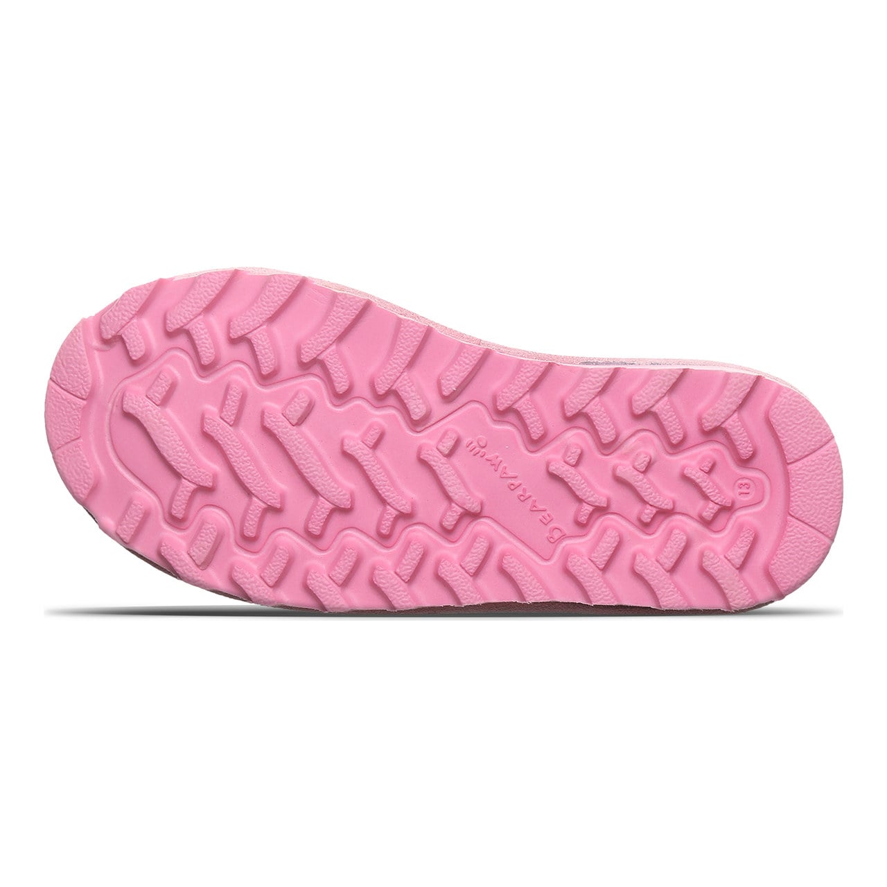 Bearpaw Shorty Youth Youth's Ankle High Boots - Prism Pink - bottom view