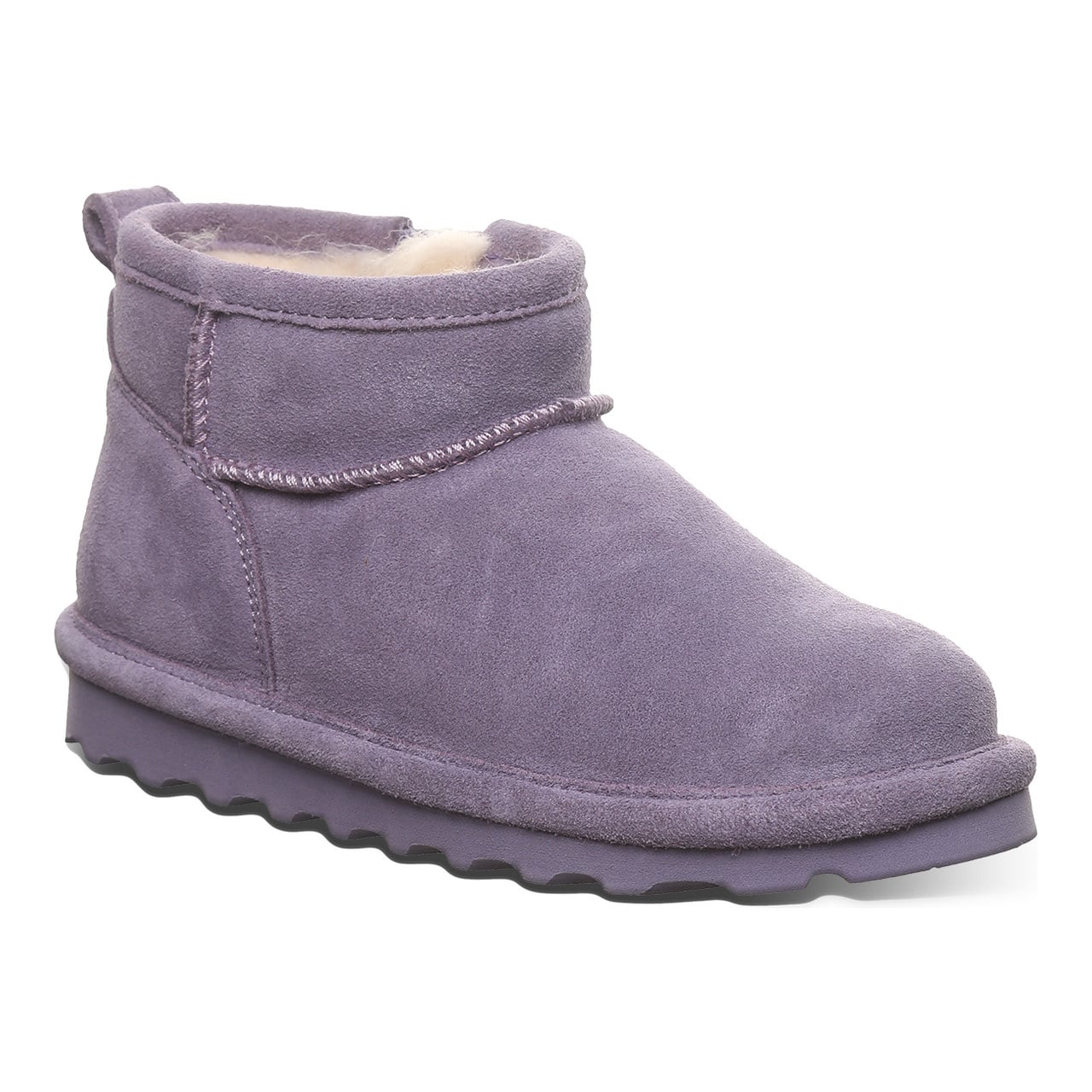 Bearpaw Shorty Youth Youth's Ankle High Boots - Purple Sage - angle main