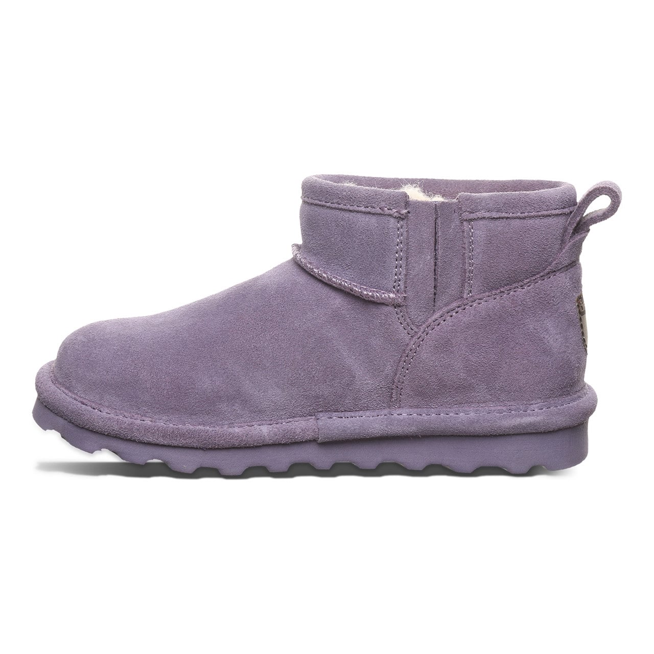 Bearpaw Shorty Youth Youth's Ankle High Boots - Purple Sage - side view