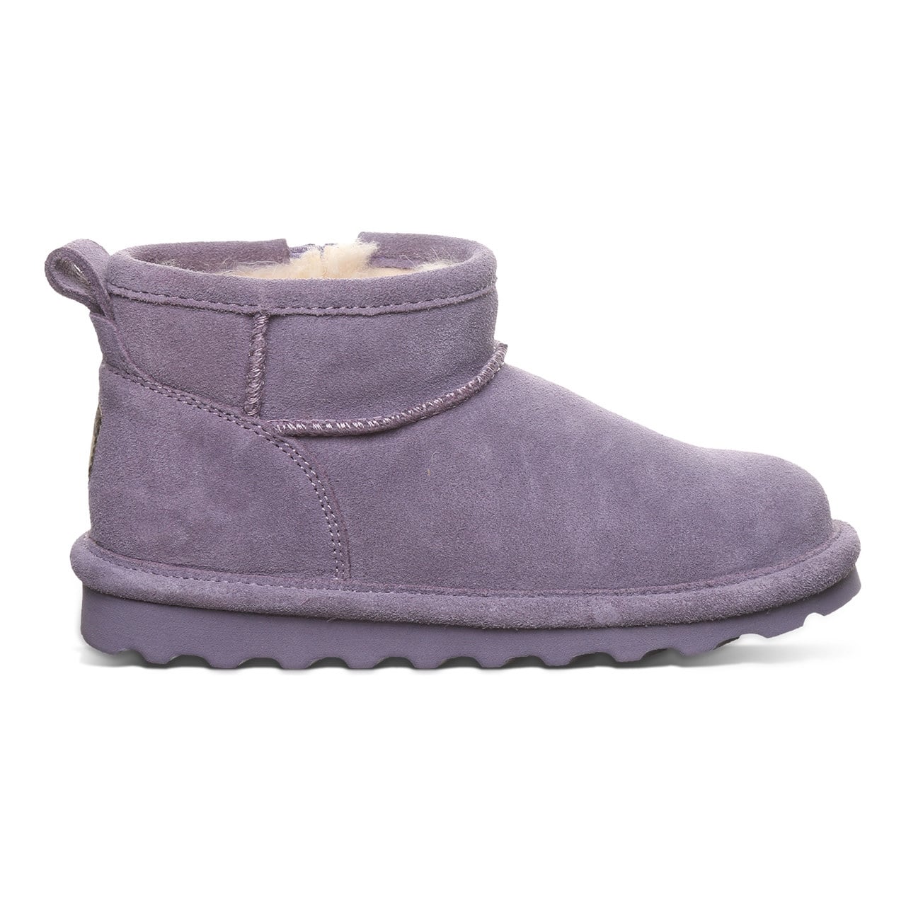 Bearpaw Shorty Youth Youth's Ankle High Boots - Purple Sage - side view 2