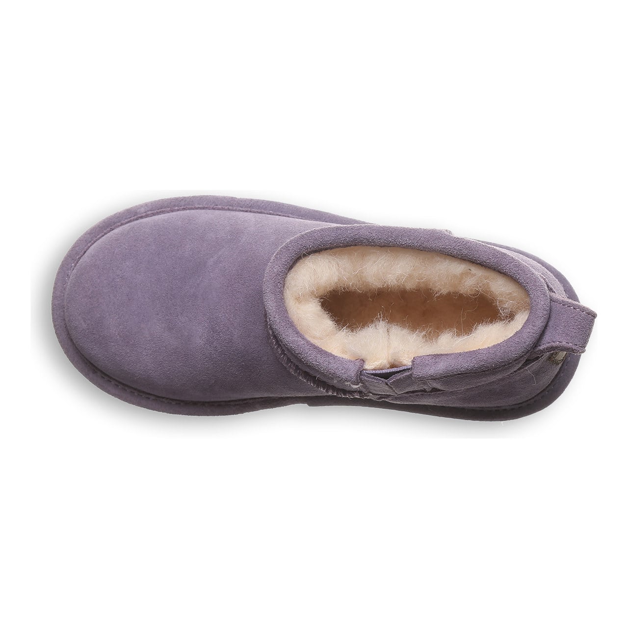 Bearpaw Shorty Youth Youth's Ankle High Boots - Purple Sage - top view