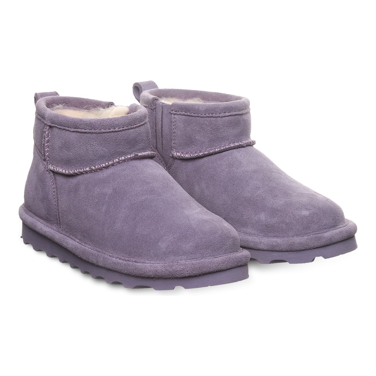 Bearpaw Shorty Youth Youth's Ankle High Boots - Purple Sage - pair view