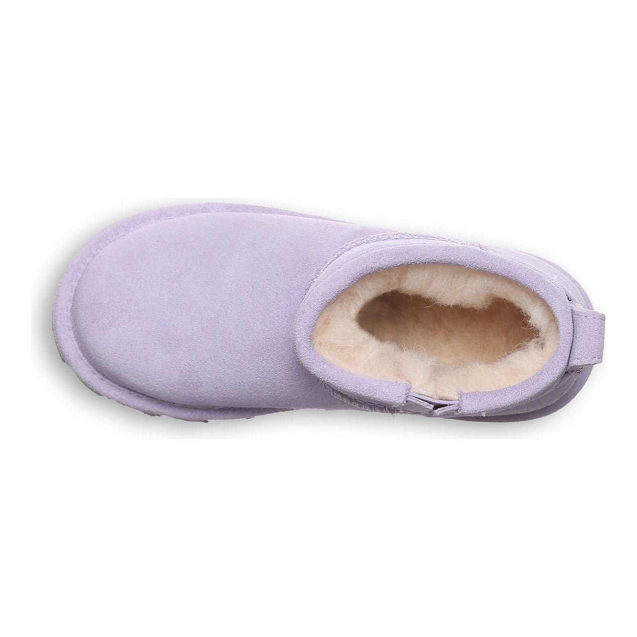 Bearpaw Shorty Youth Youth's Ankle High Boots - Washed Lavender - top view