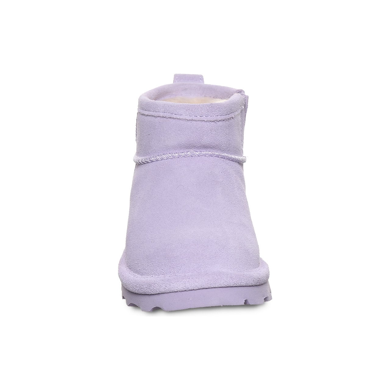 Bearpaw Shorty Youth Youth's Ankle High Boots - Washed Lavender - front view