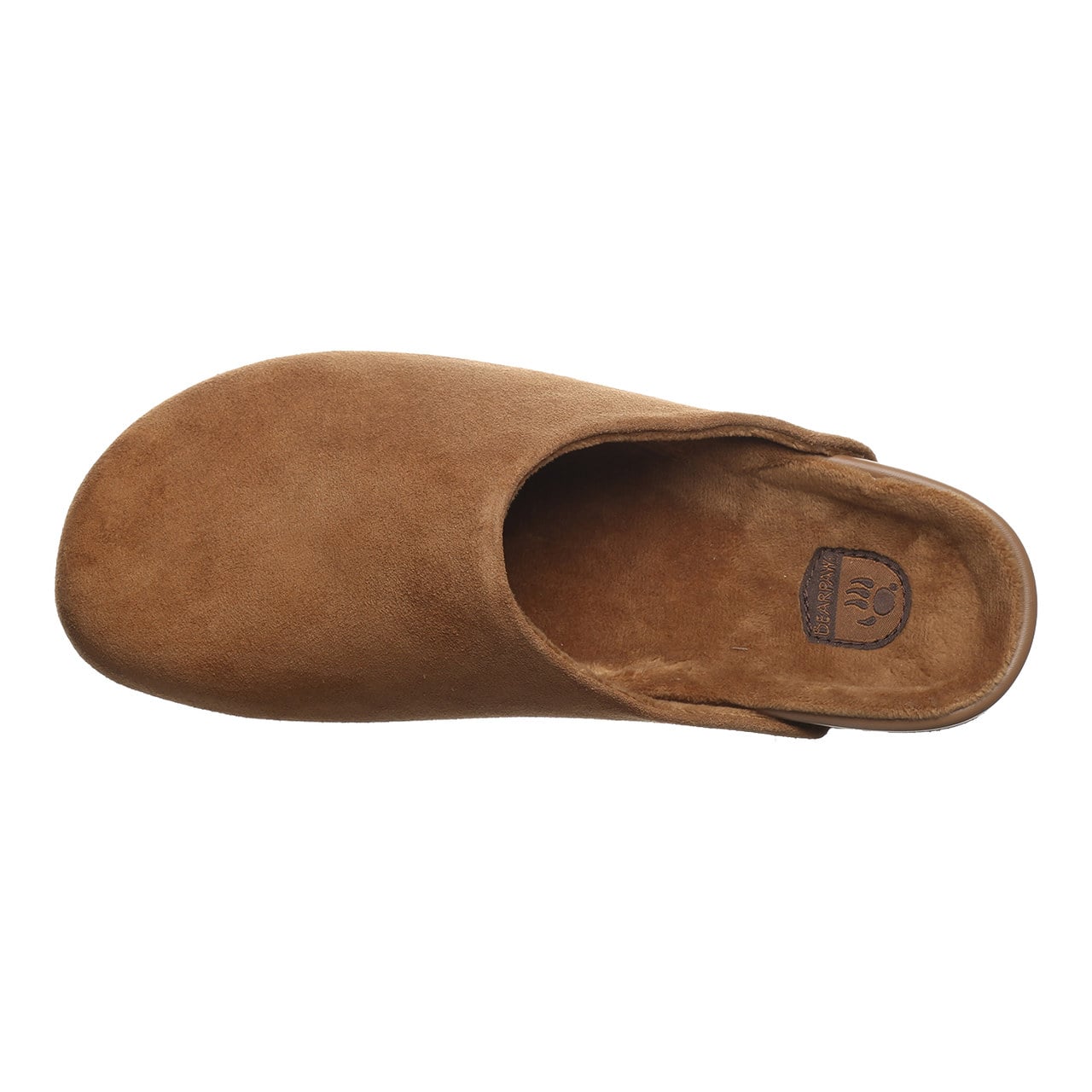 Bearpaw Silas Men's Easy-On Slippers - Hickory - top view