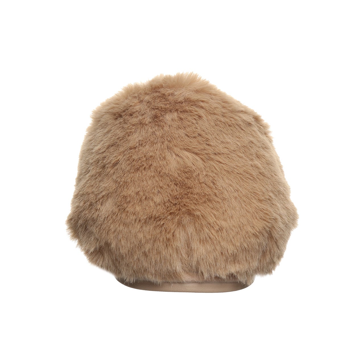 Bearpaw Silkie Women's Plush Faux Fur Slippers - Tan - front view
