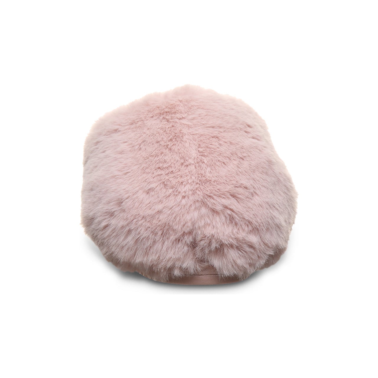 Bearpaw Silkie Women's Plush Faux Fur Slippers - Blush - front view