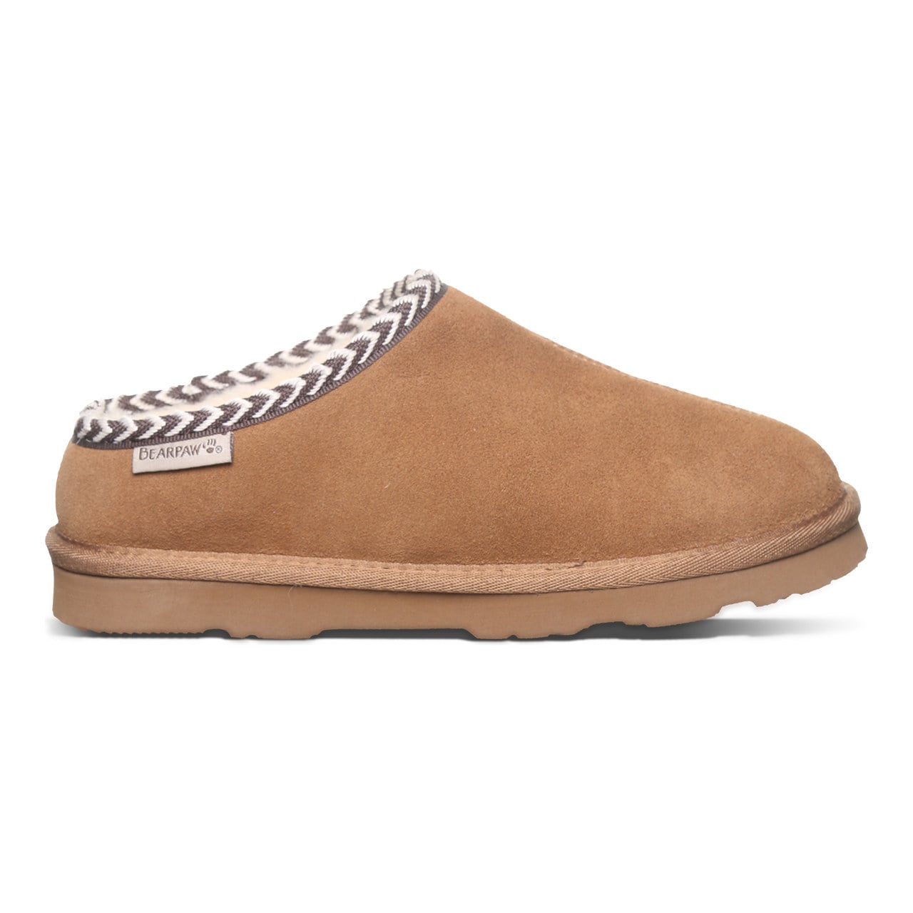 Bearpaw Tabitha Comfort Women's Slippers - Brown - side view 2