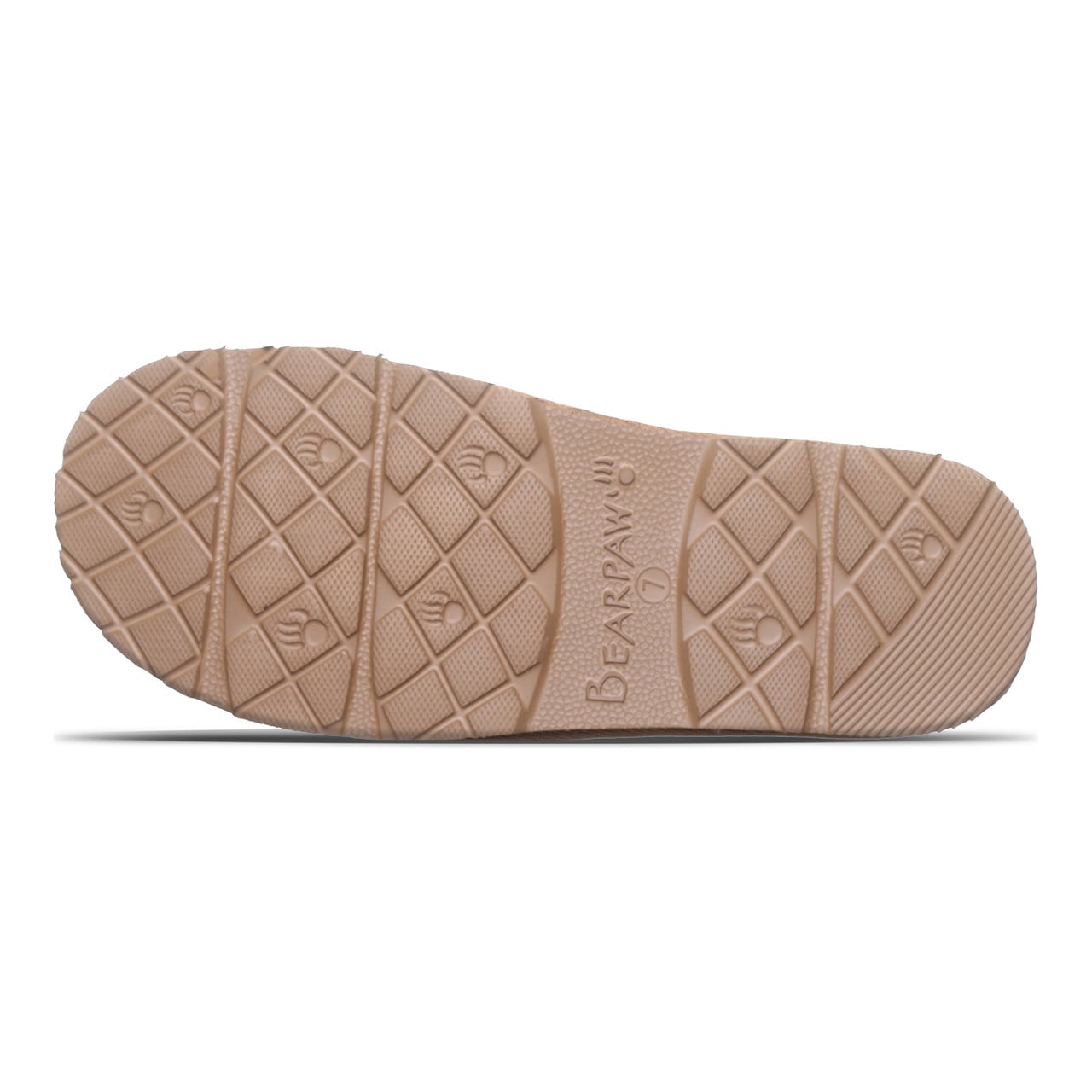 Bearpaw Tabitha Comfort Women's Slippers - Brown - bottom view