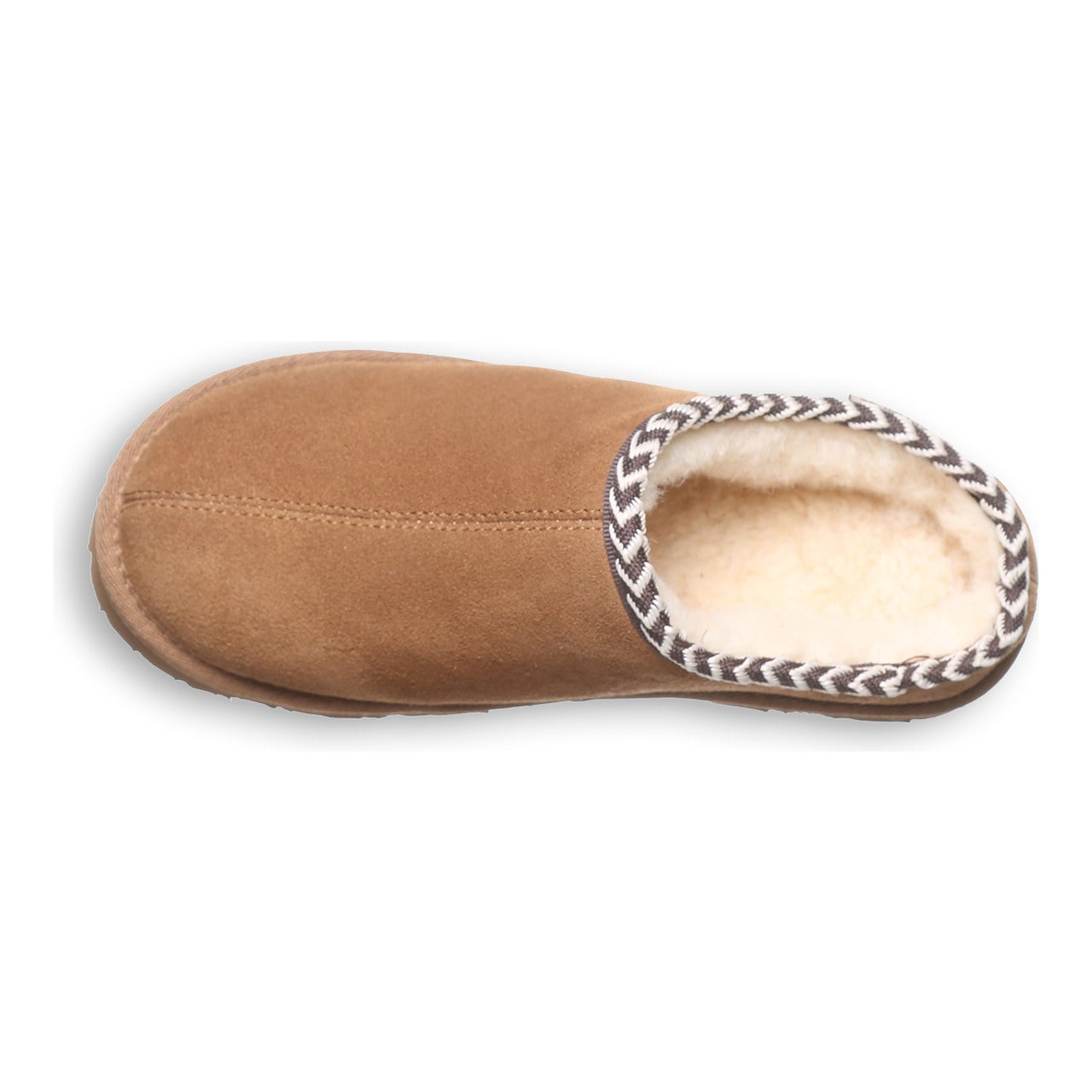 Bearpaw Tabitha Comfort Women's Slippers - Brown - top view
