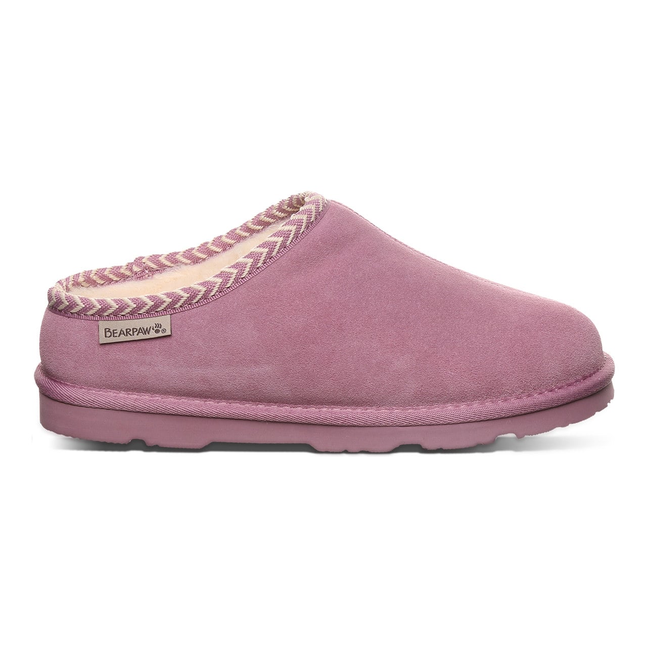 Bearpaw Tabitha Comfort Women's Slippers - Dusky Orchid - side view 2