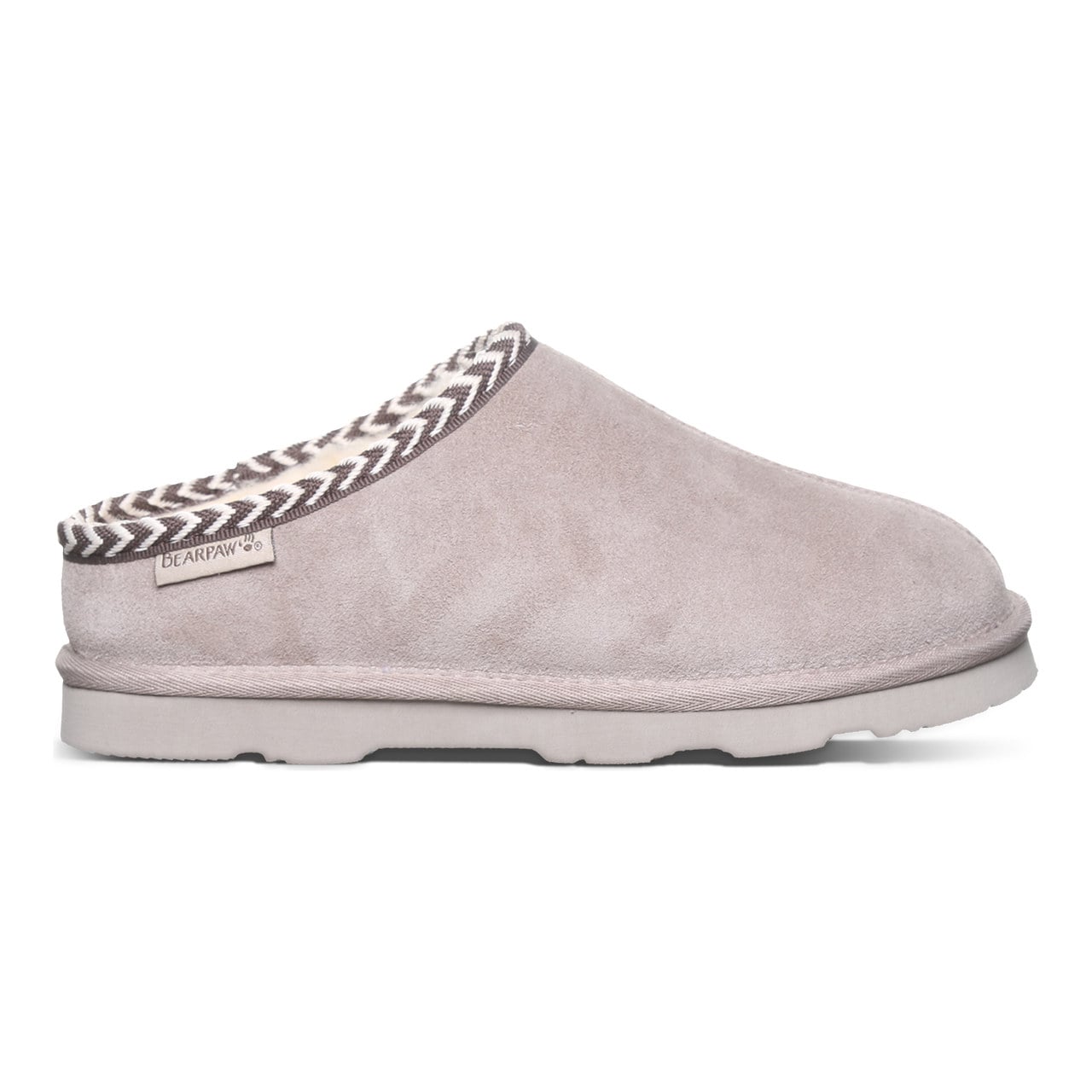 Bearpaw Tabitha Comfort Women's Slippers - Gray - side view 2