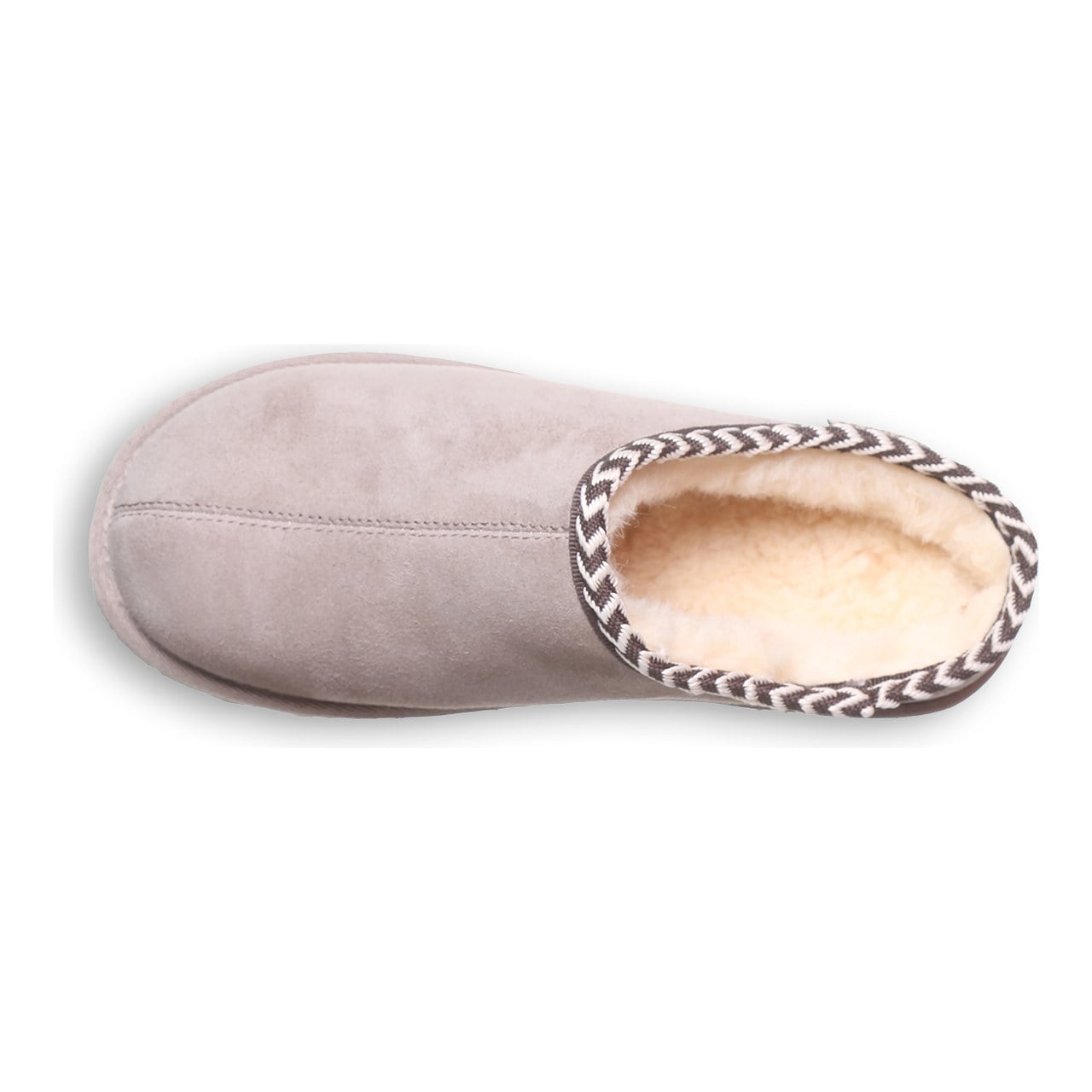 Bearpaw Tabitha Comfort Women's Slippers - Gray - top view