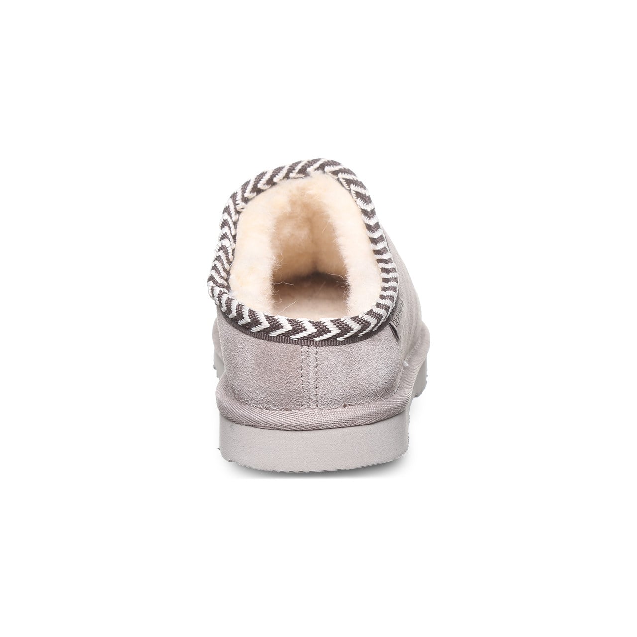 Bearpaw Tabitha Comfort Women's Slippers - Gray - back view