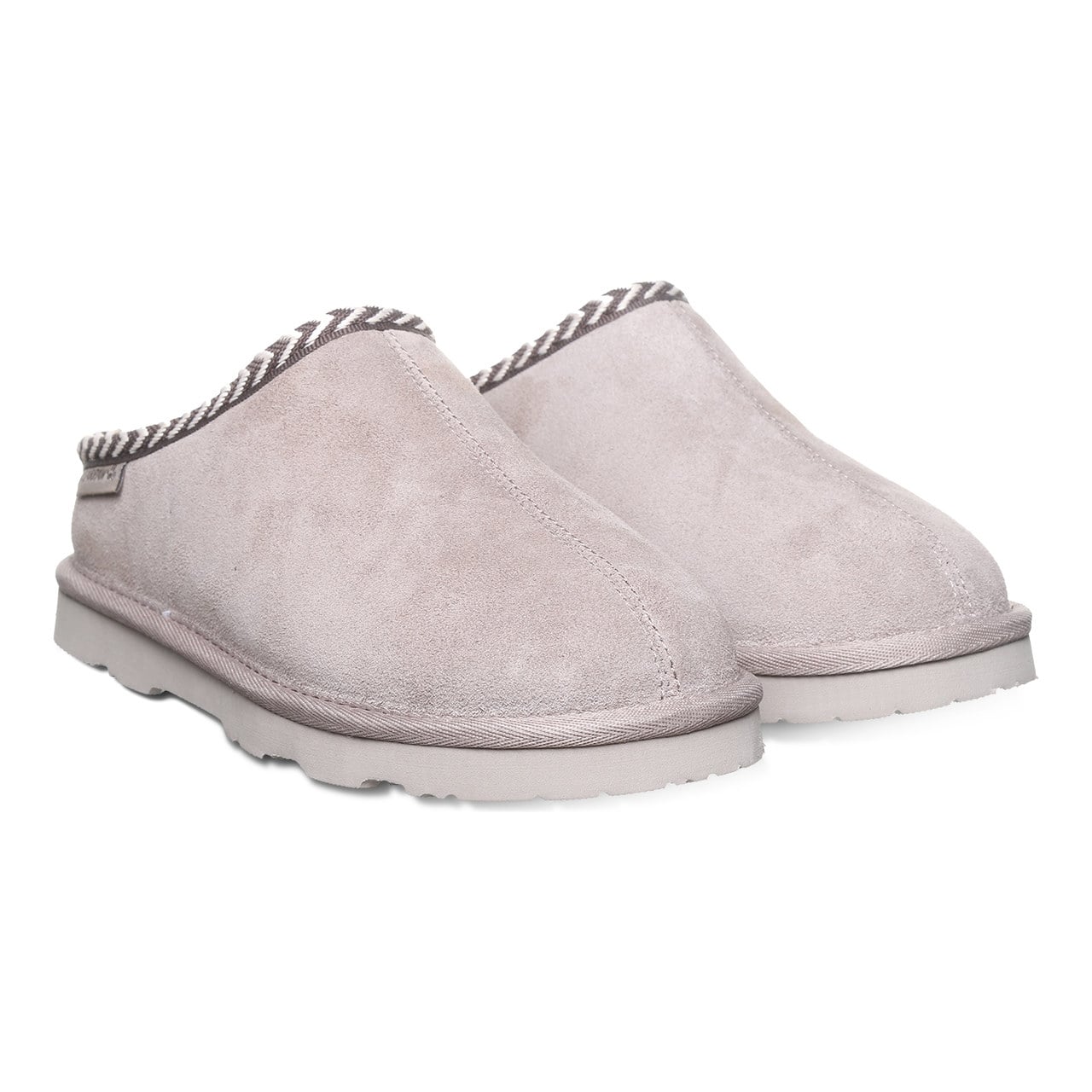 Bearpaw Tabitha Comfort Women's Slippers - Gray - pair view