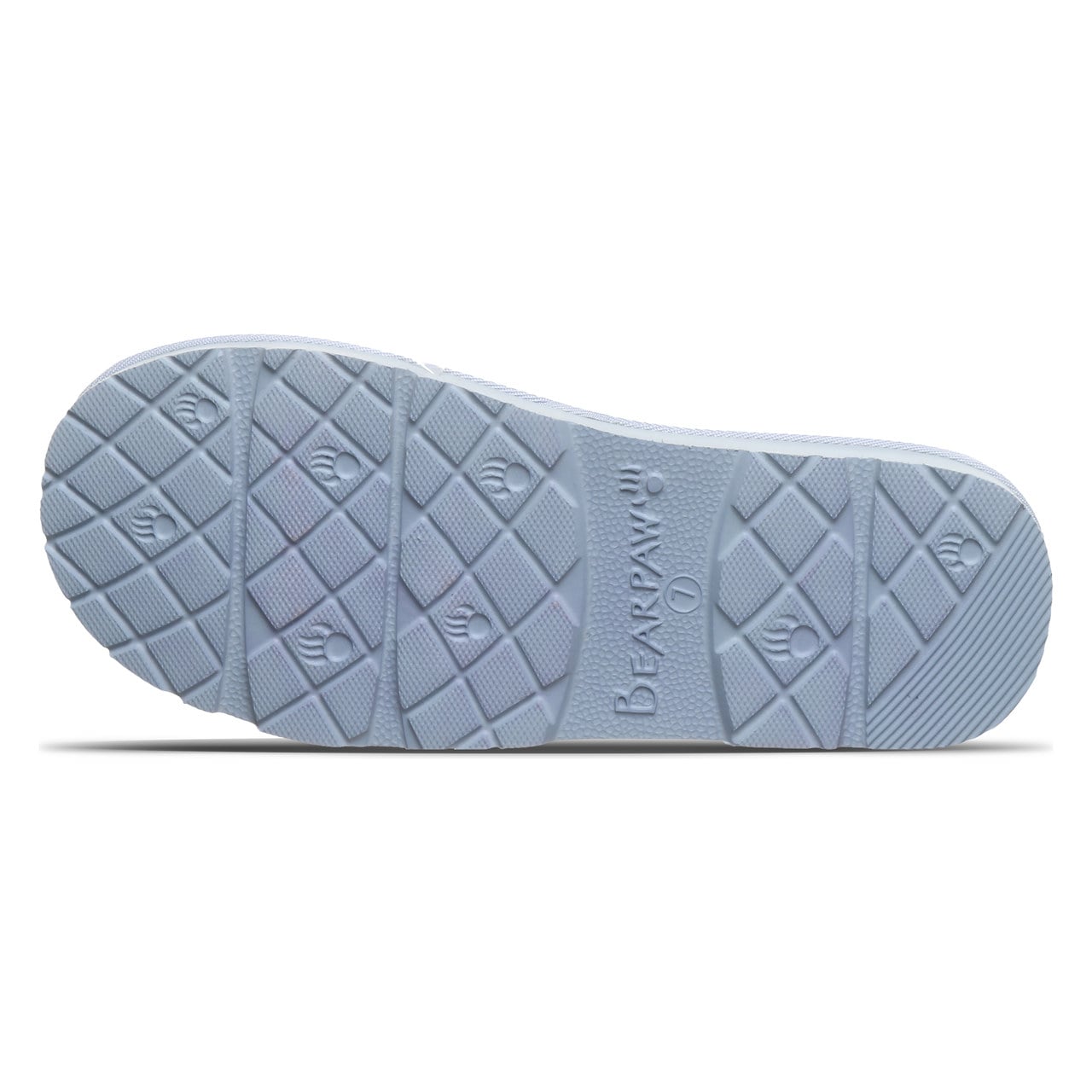 Bearpaw Tabitha Comfort Women's Slippers - Heather - bottom view