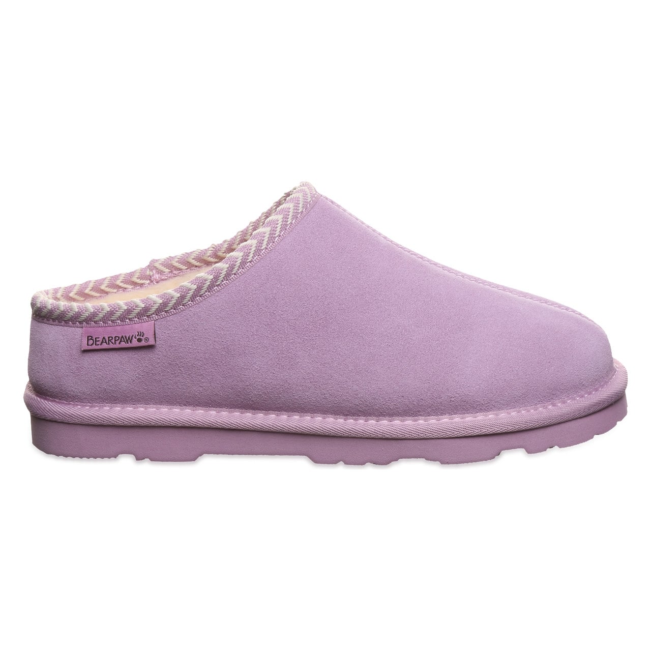 Bearpaw Tabitha Comfort Women's Slippers - Lavender Mist - side view 2