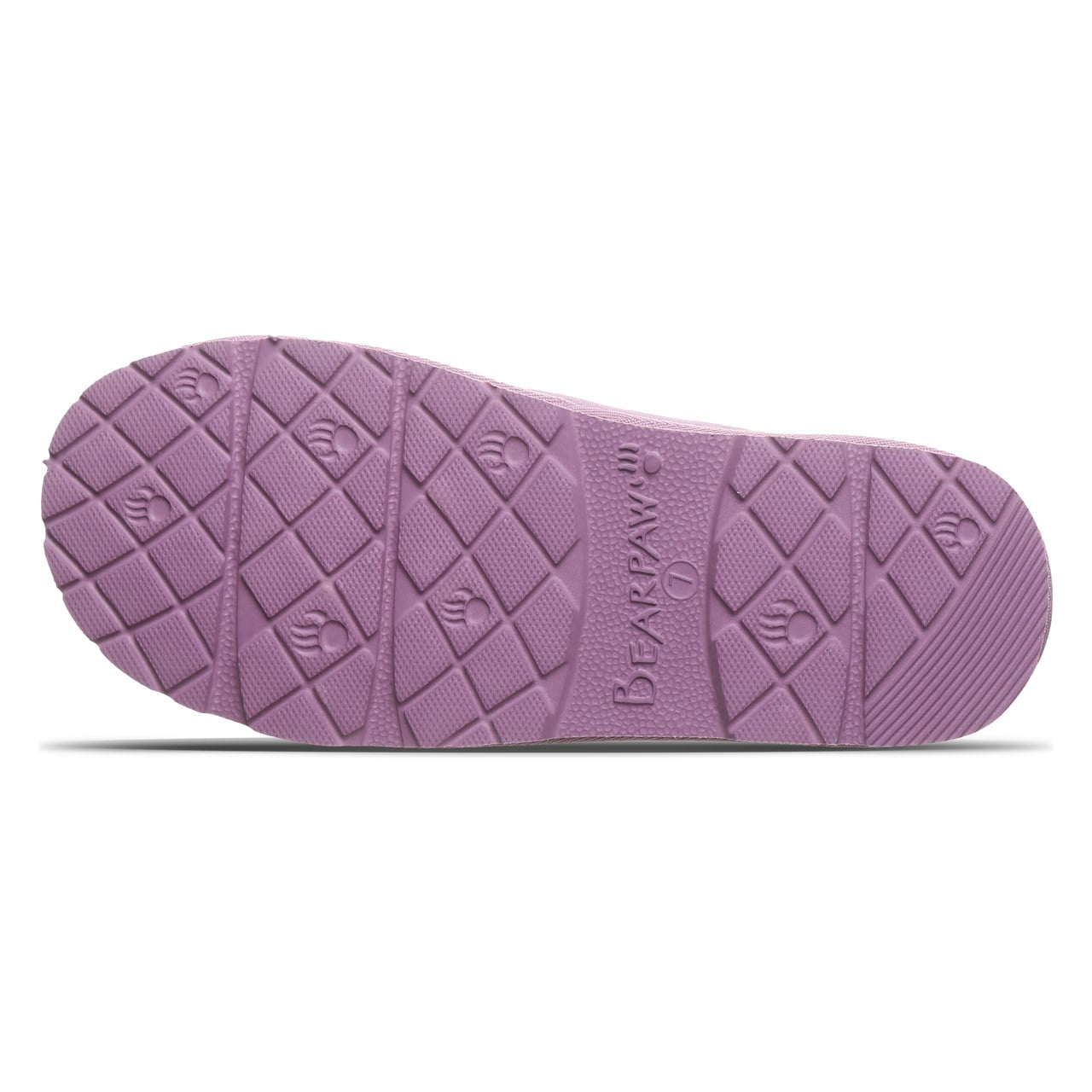 Bearpaw Tabitha Comfort Women's Slippers - Lavender Mist - bottom view