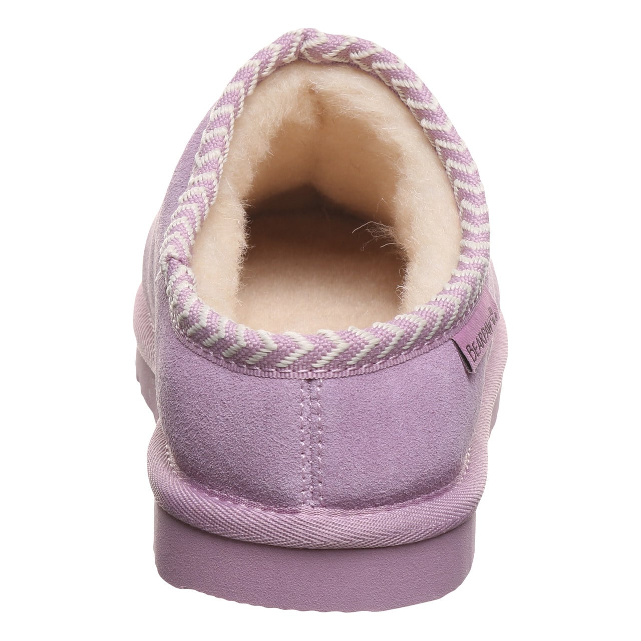 Bearpaw Tabitha Comfort Women's Slippers - Lavender Mist - back view