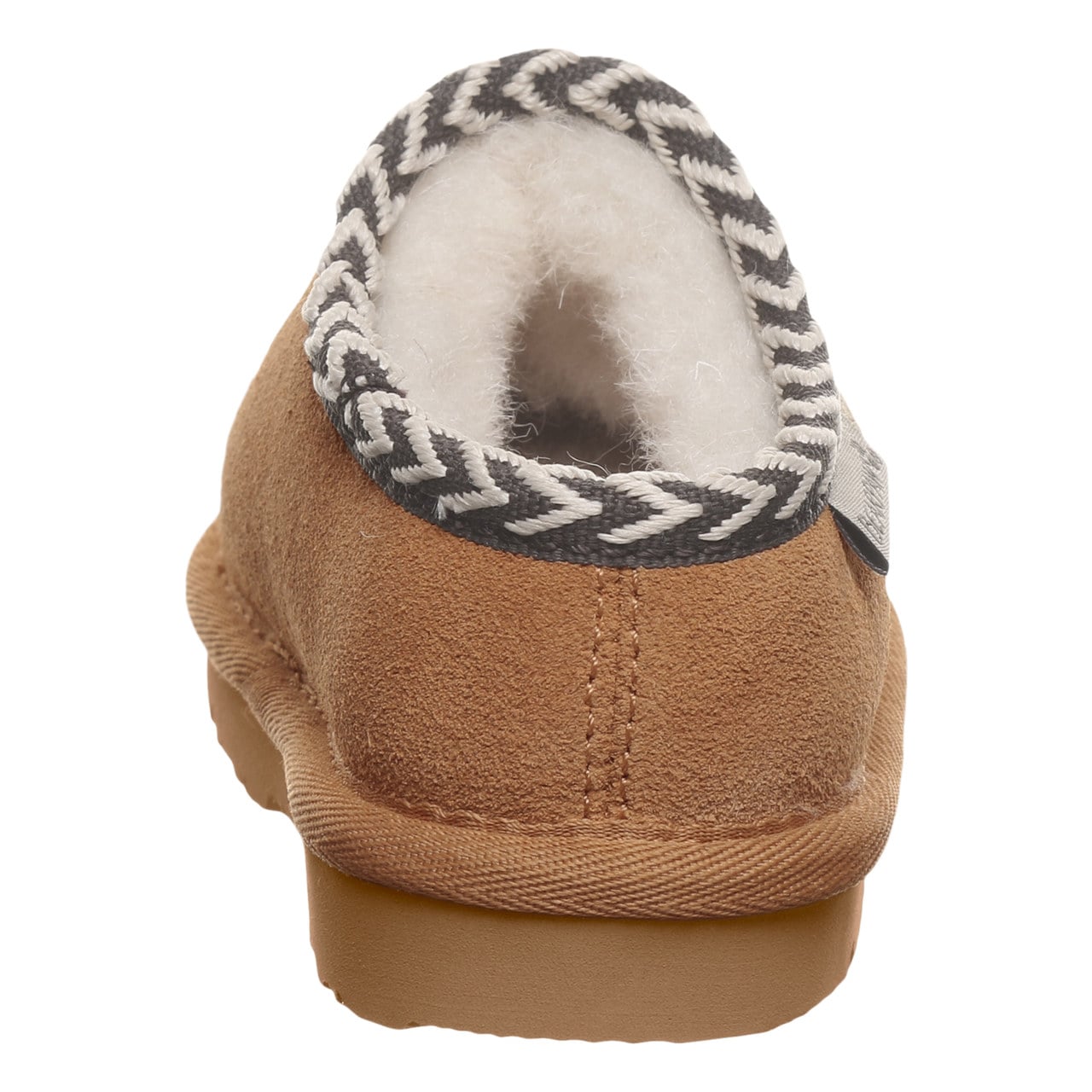Bearpaw Tabitha Toddler Cozy Toddler Slippers - Hickory - back view