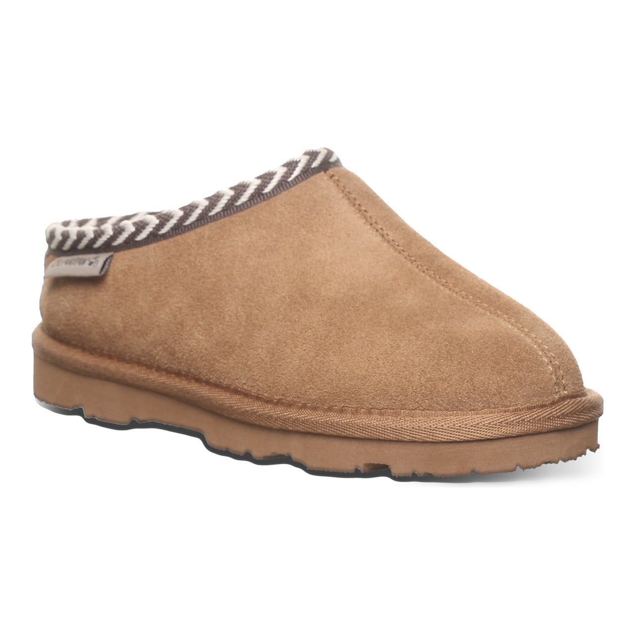 Bearpaw Tabitha Youth Kid's Indoor/outdoor Slippers - Brown - angle main
