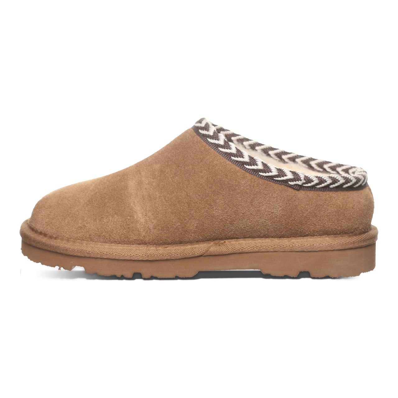 Bearpaw Tabitha Youth Kid's Indoor/outdoor Slippers - Brown - side view