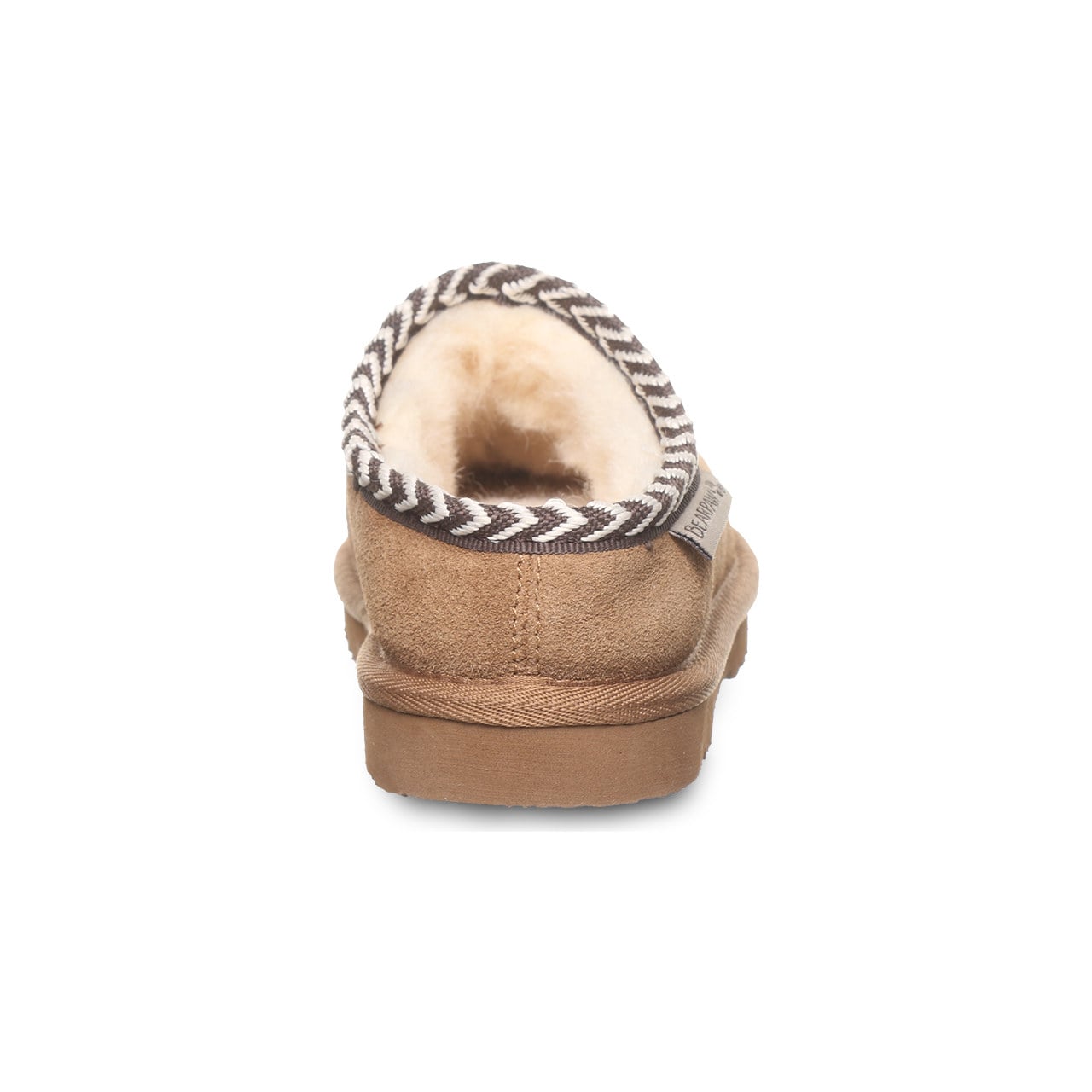 Bearpaw Tabitha Youth Kid's Indoor/outdoor Slippers - Brown - back view