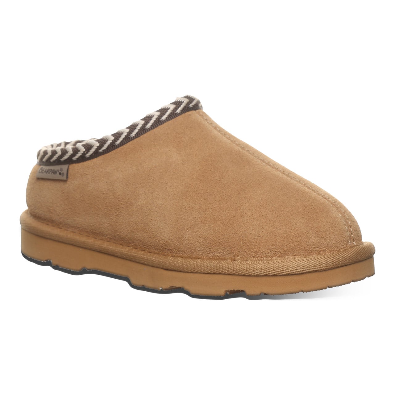 Bearpaw Tabitha Youth Kid's Indoor/outdoor Slippers - All Iced Coffee - angle main