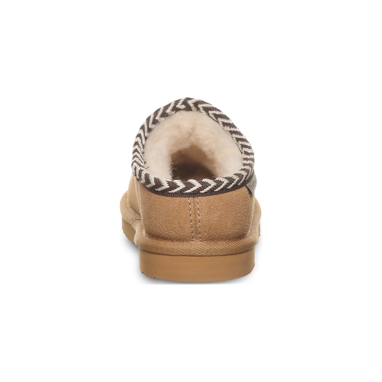 Bearpaw Tabitha Youth Kid's Indoor/outdoor Slippers - All Iced Coffee - back view