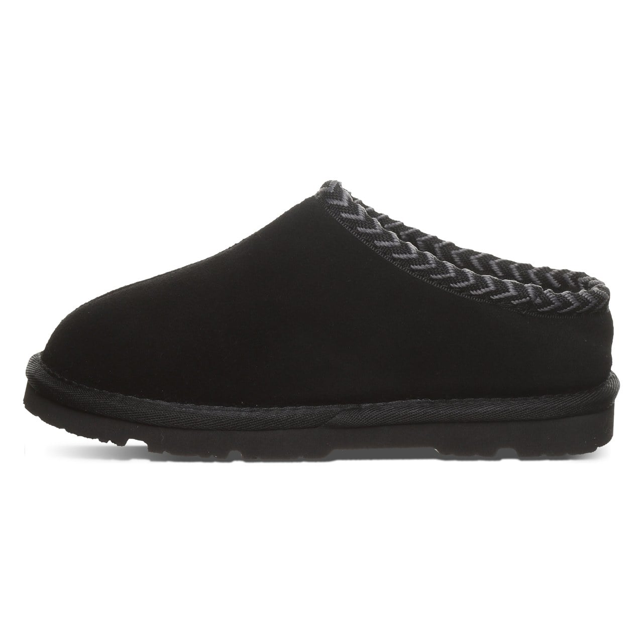 Bearpaw Tabitha Youth Kid's Indoor/outdoor Slippers - Black - side view 2