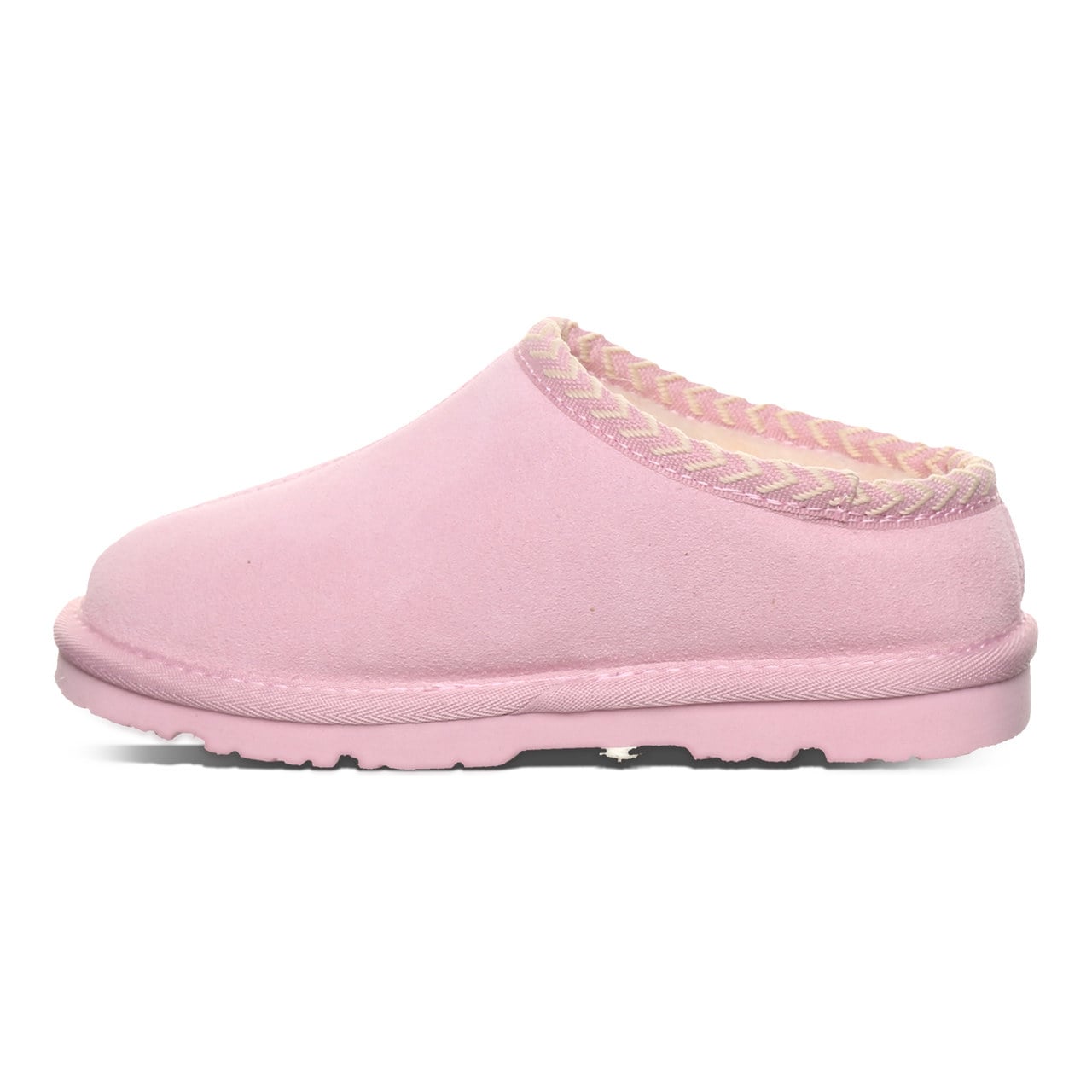 Bearpaw Tabitha Youth Kid's Indoor/outdoor Slippers - Pink Lemonade - side view