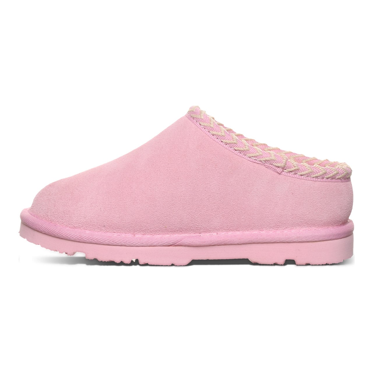 Bearpaw Tabitha Youth Kid's Indoor/outdoor Slippers - Prism Pink - side view
