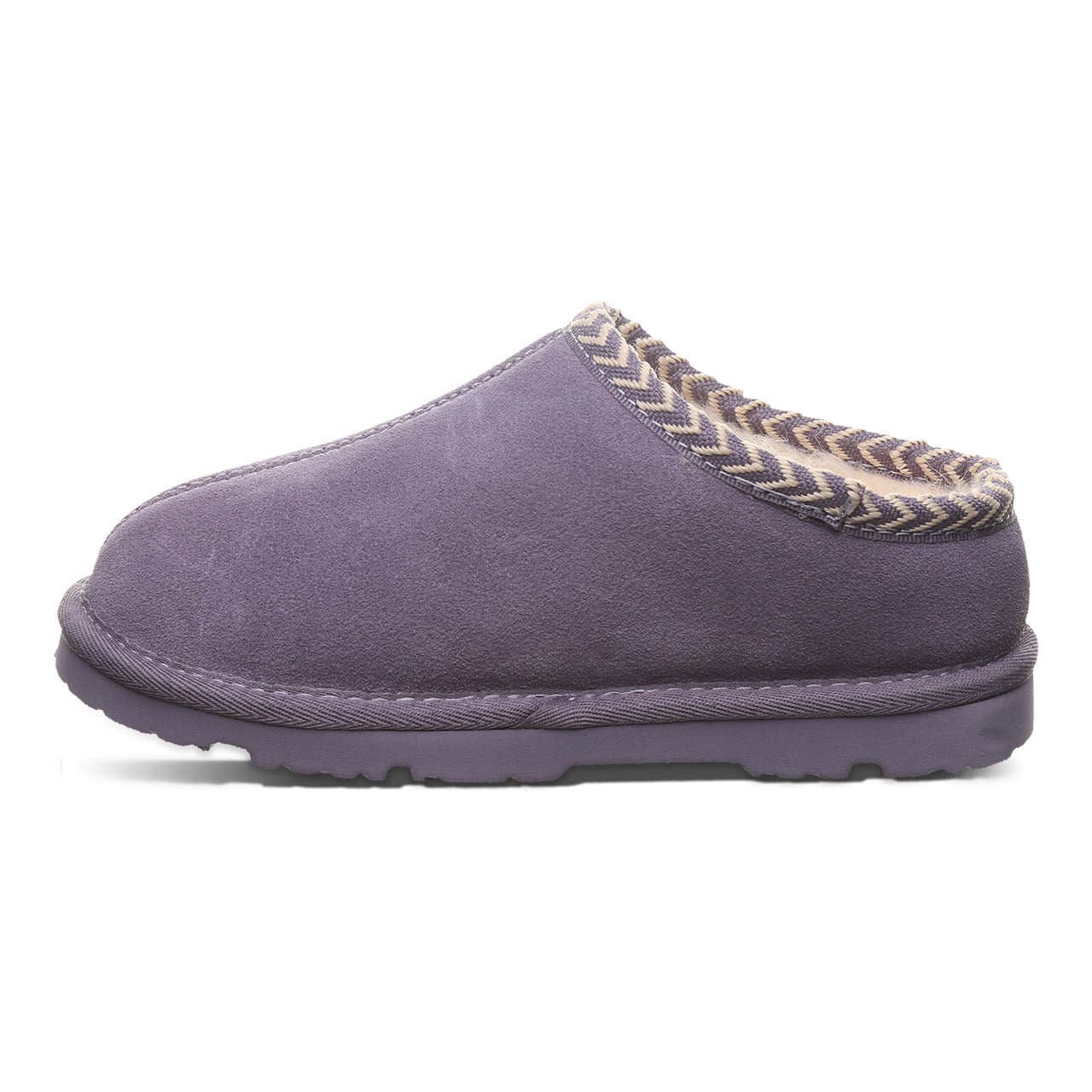 Bearpaw Tabitha Youth Kid's Indoor/outdoor Slippers - Purple Sage - side view