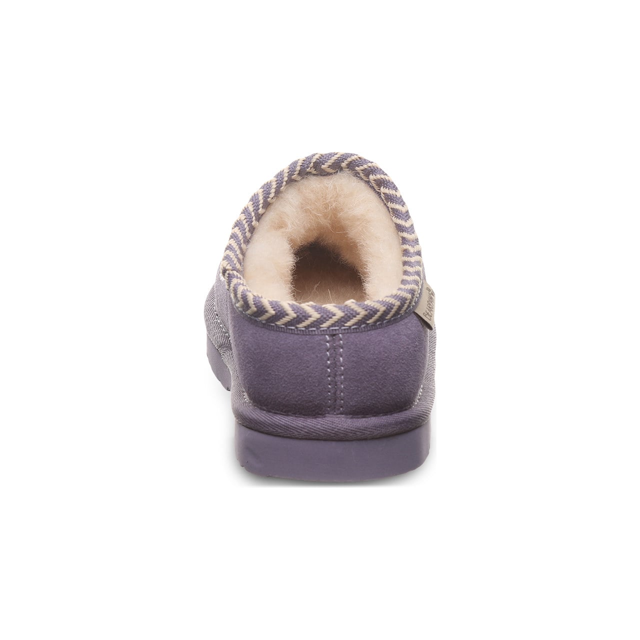Bearpaw Tabitha Youth Kid's Indoor/outdoor Slippers - Purple Sage - back view