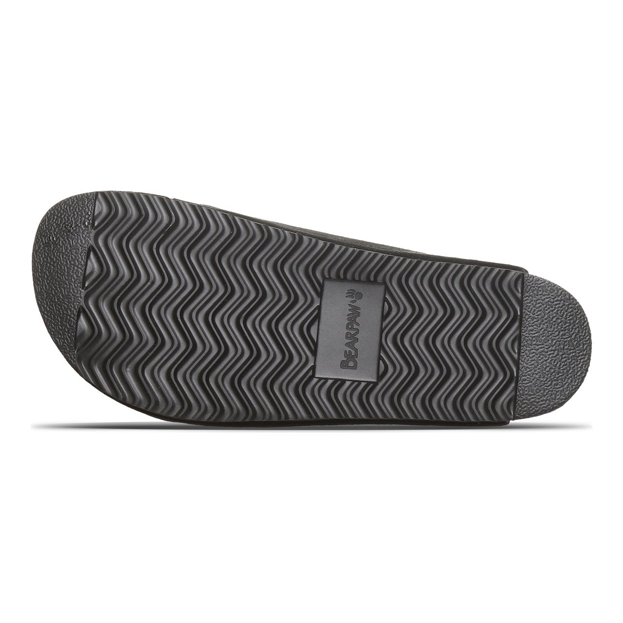 Bearpaw Trinity Women's Easy On/Off Clogs - Black - bottom view