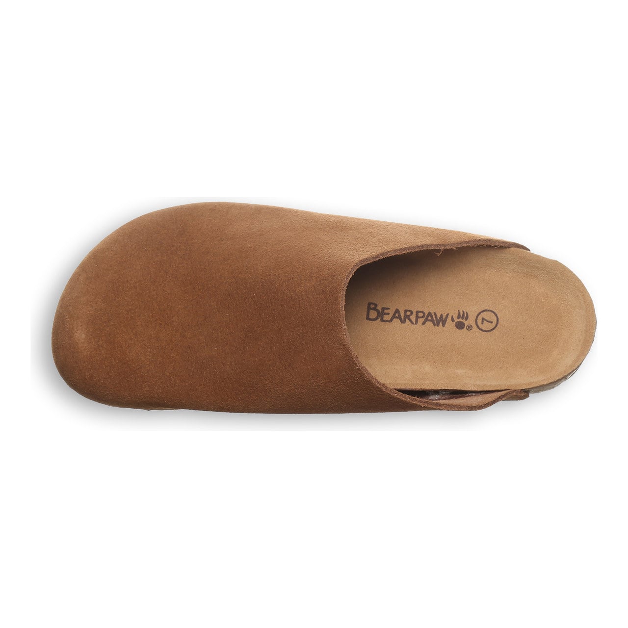 Bearpaw Trinity Women's Easy On/Off Clogs - Cinnamon - top view