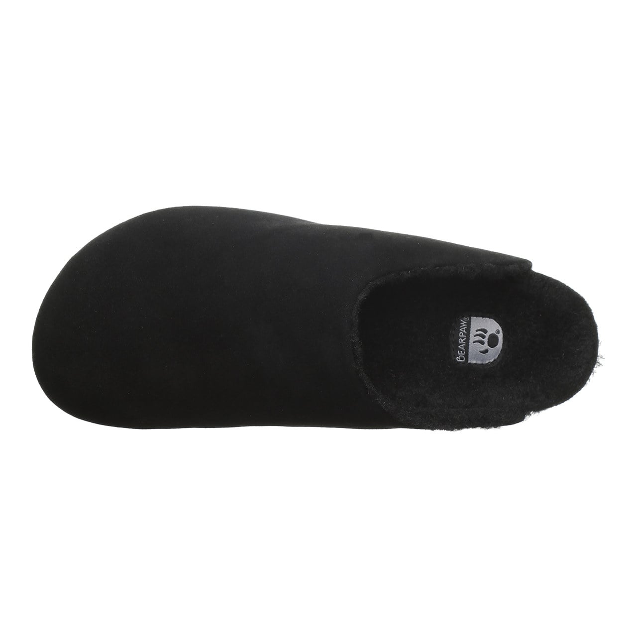 Bearpaw Trinity Luxe Women's Cozy Slip-On Clog Shoes - Black - top view